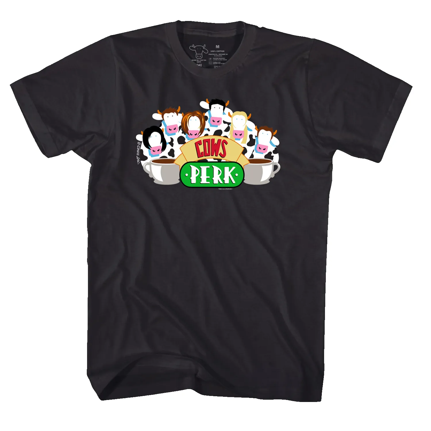 C-O-W-S PERK Adult T sold by Cows product image thumbnail 4