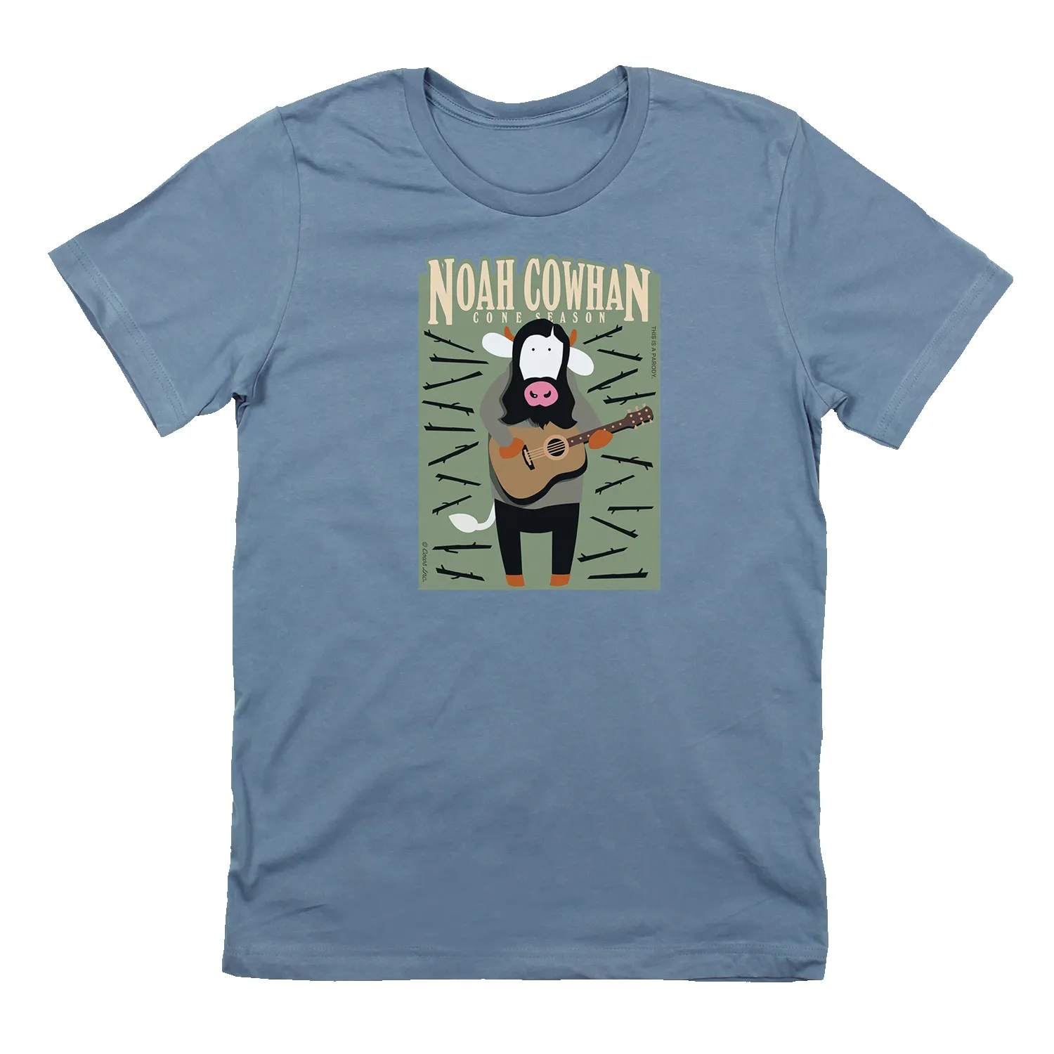 Noah COWhan Adult T sold by Cows product image thumbnail 2