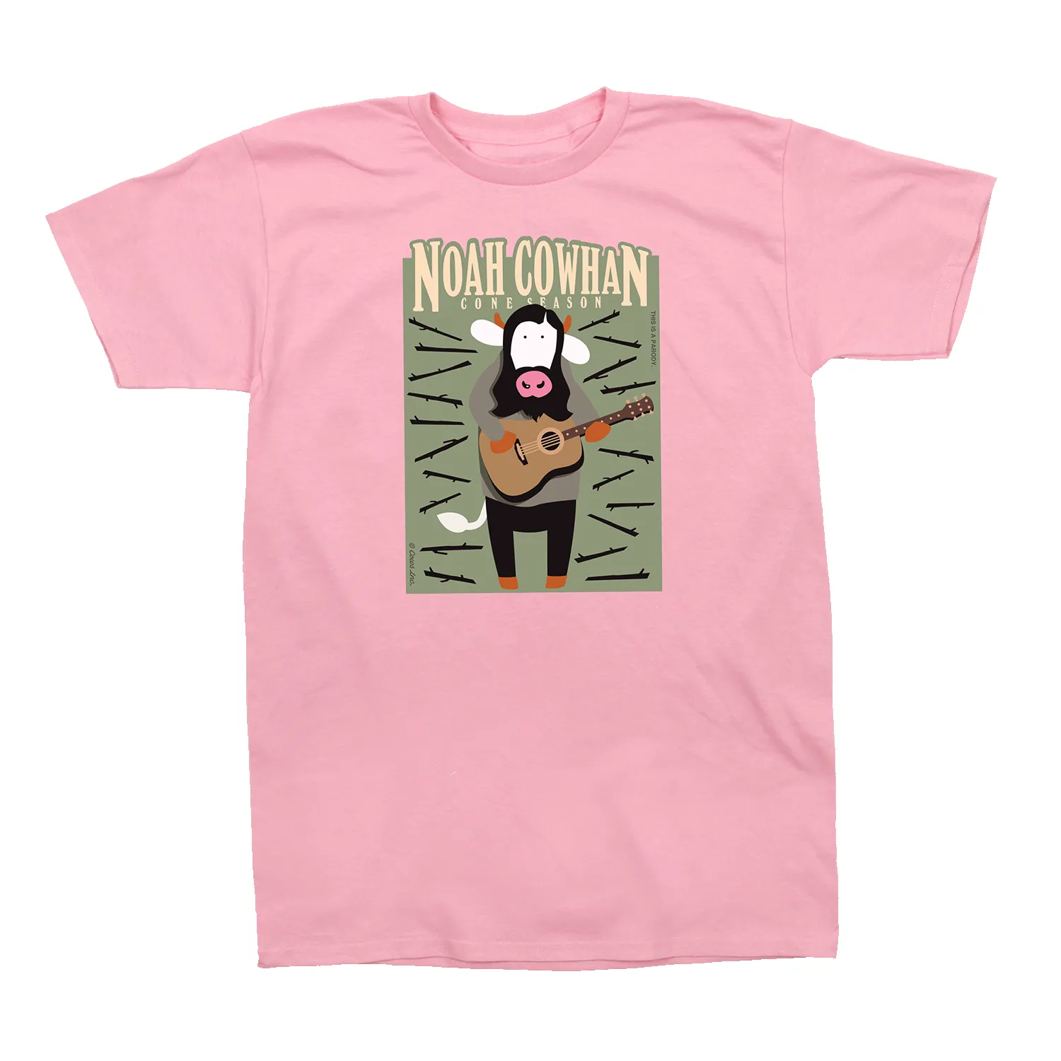 Noah COWhan Adult T sold by Cows product image thumbnail 5
