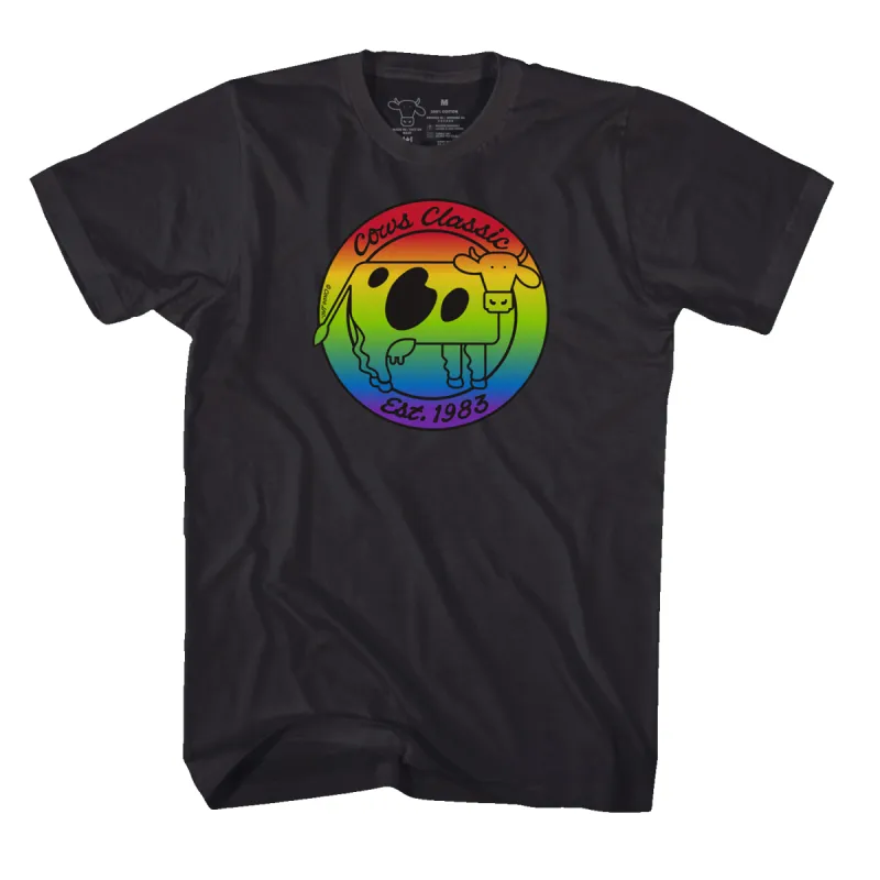 Rainbow Adult T sold by Cows