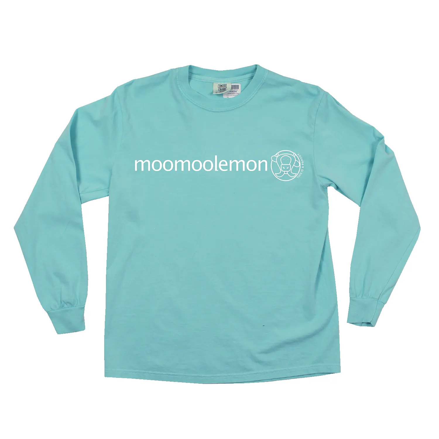 MOOMOOlemon Adult Long Sleeve T sold by Cows product image thumbnail 2