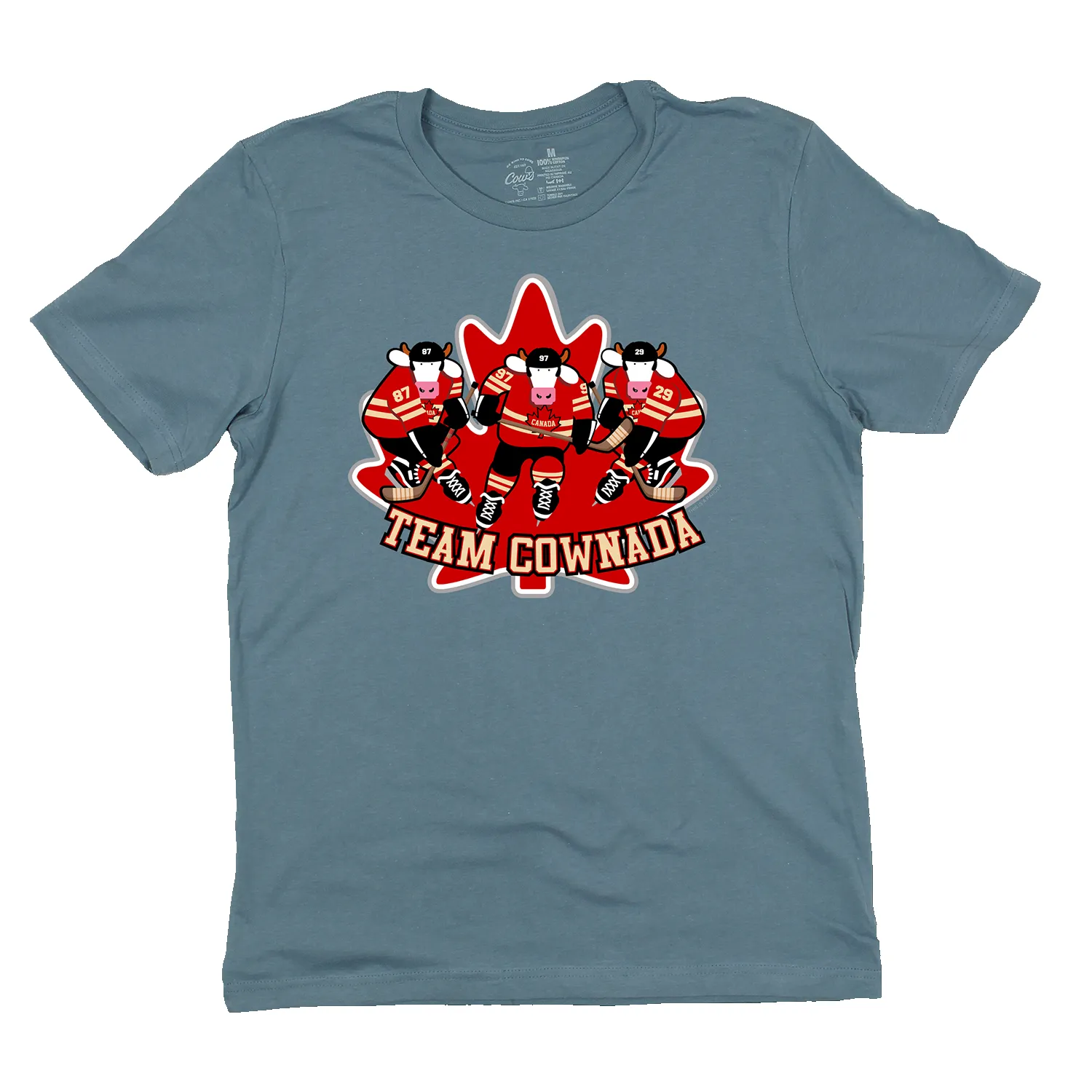 Team COWnada Adult T sold by Cows product image thumbnail 4