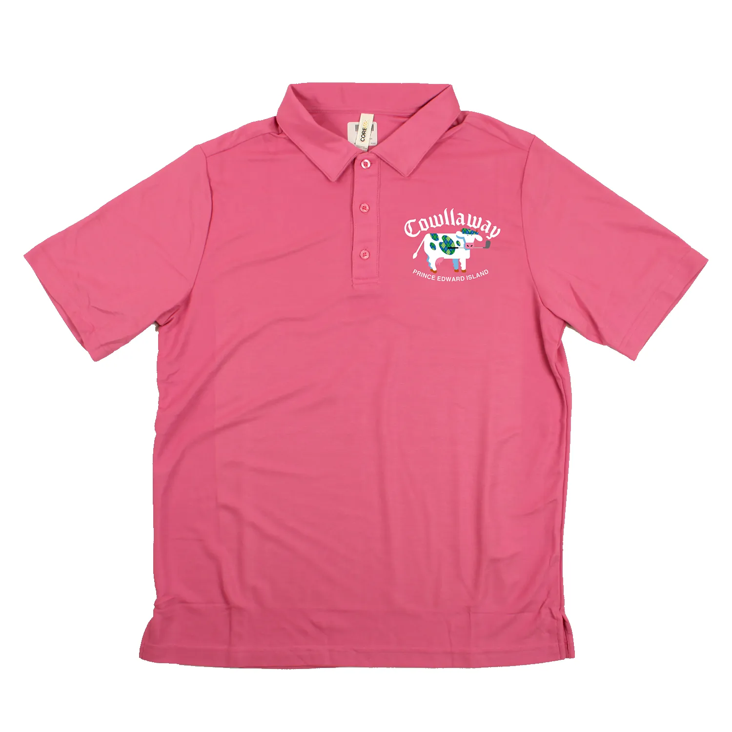 Adult Golf Polo - COWllaway sold by Cows product image thumbnail 2