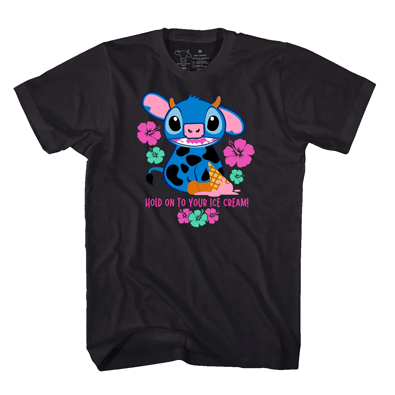 Hold On To Your Ice Cream! Adult T sold by Cows product image thumbnail 2