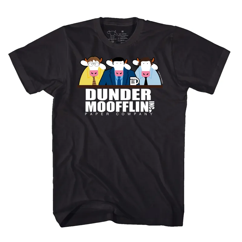 Dunder MOOfflin Adult T sold by Cows