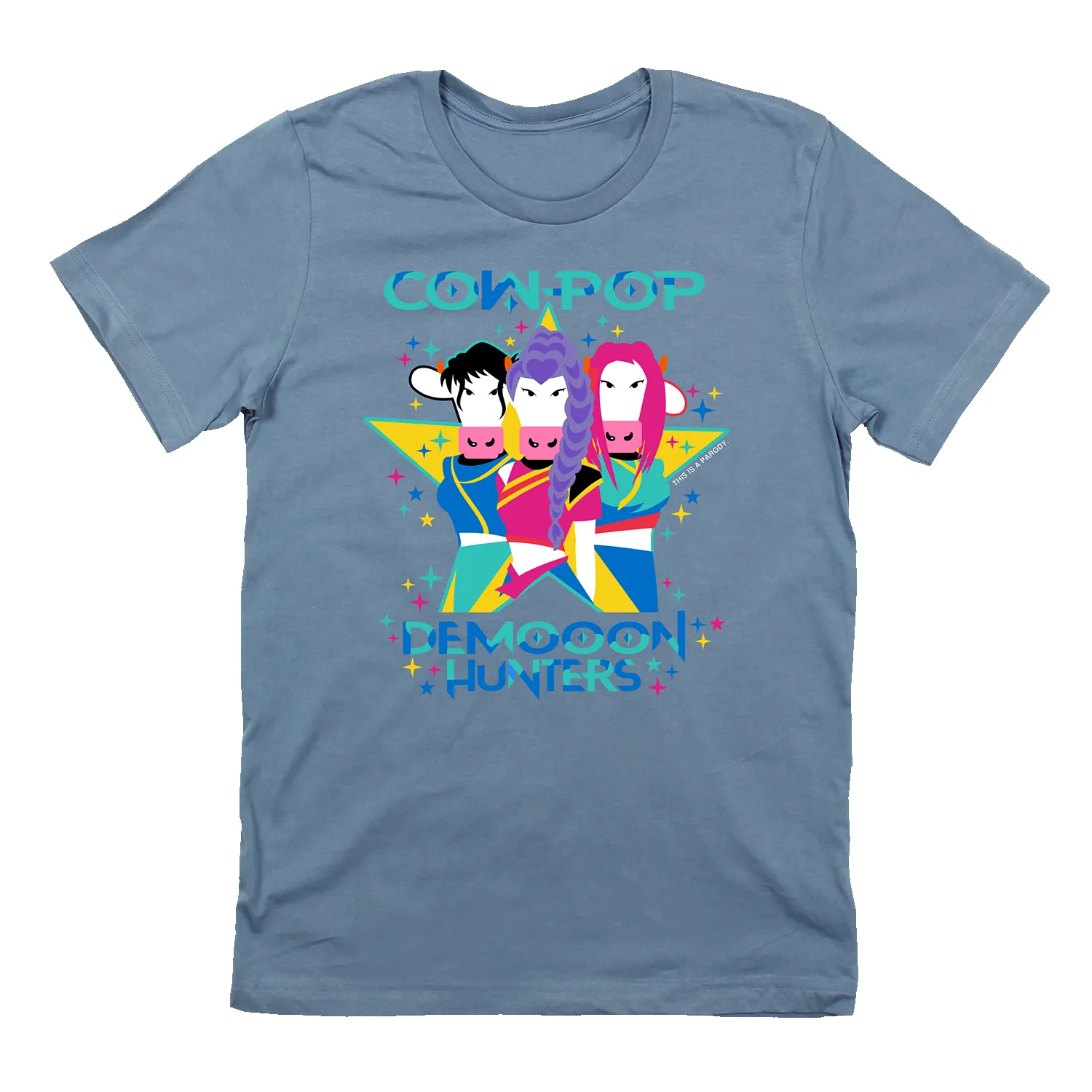 Adult T - COW-Pop DeMOOOn Hunters sold by Cows product image thumbnail 2