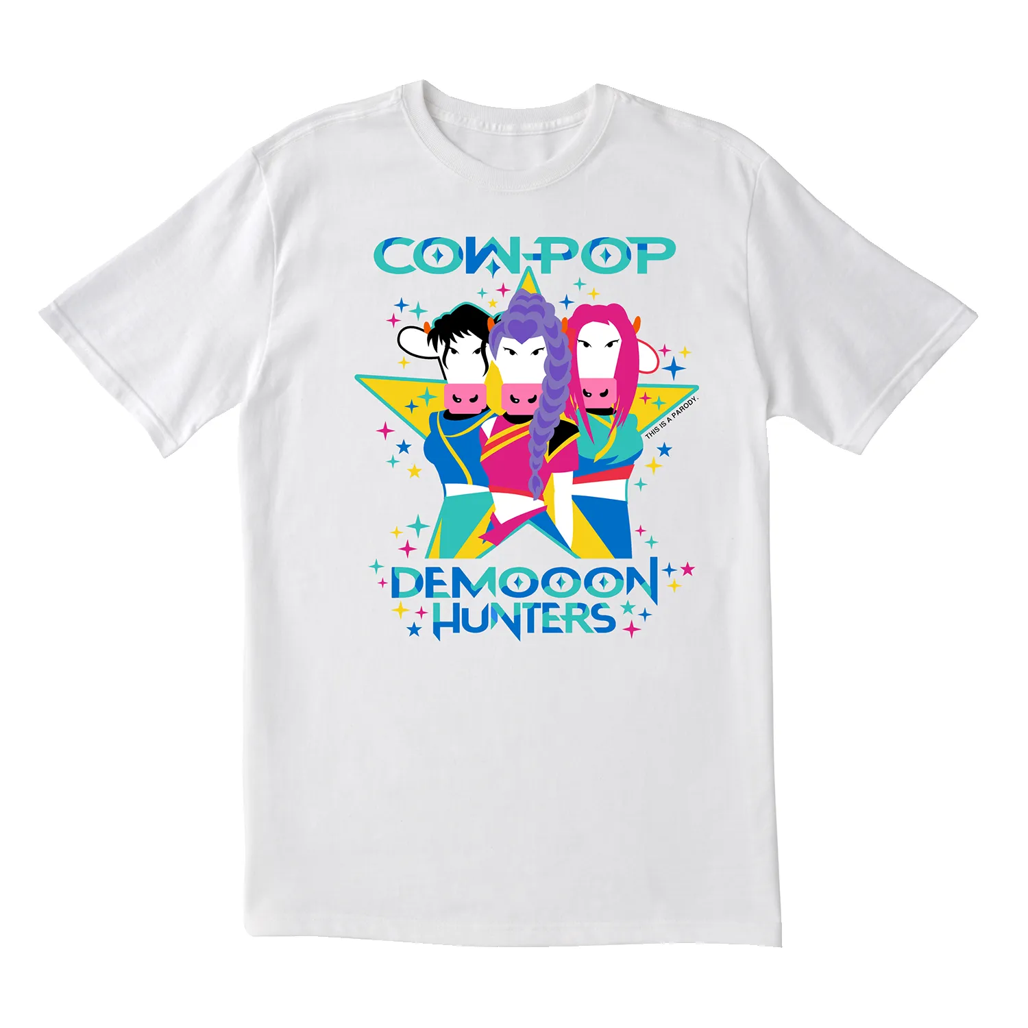 Adult T - COW-Pop DeMOOOn Hunters sold by Cows product image thumbnail 5