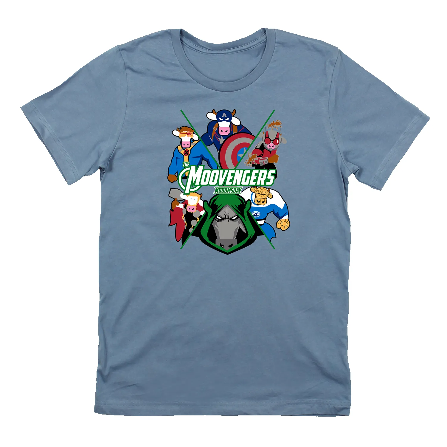 Adult T - The MOOvengers MOOOmsday sold by Cows product image thumbnail 2