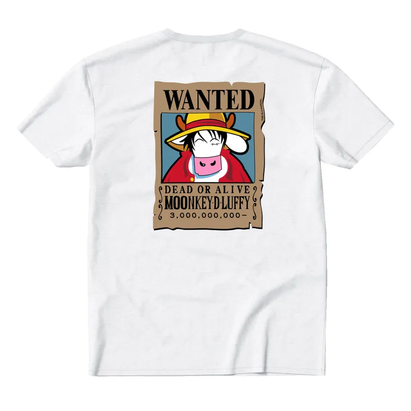 Adult T - MOOnkey D. Luffy made by Cows