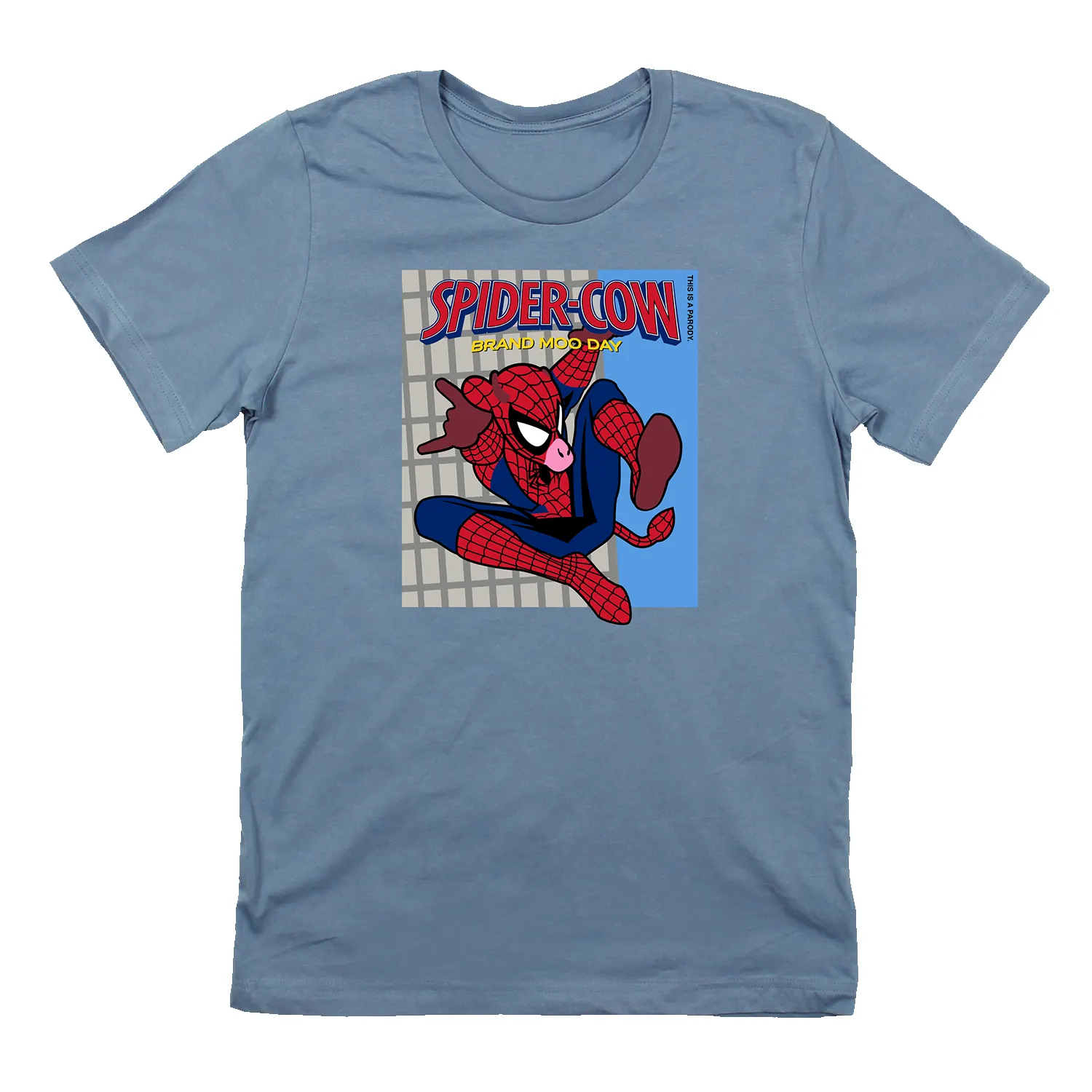 Adult T - Spider-COW: Brand MOO Day sold by Cows product image thumbnail 4