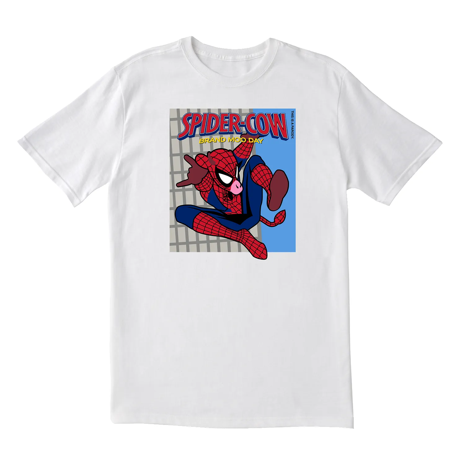 Adult T - Spider-COW: Brand MOO Day sold by Cows product image thumbnail 5