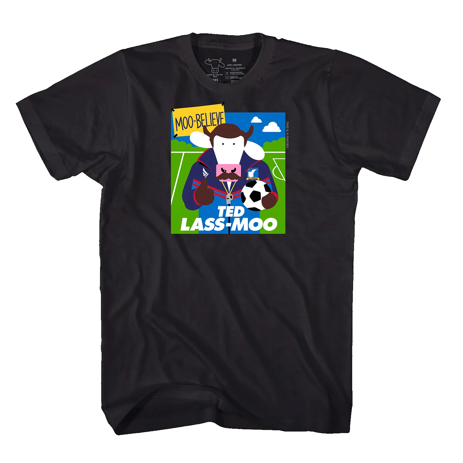 Adult T - Ted Lass-MOO sold by Cows