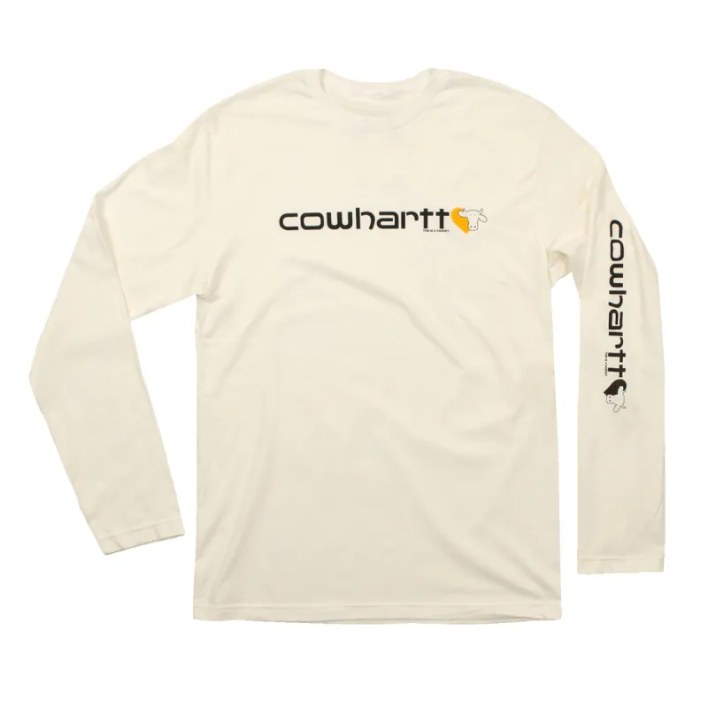 Adult Long Sleeve T - COWhartt made by Cows