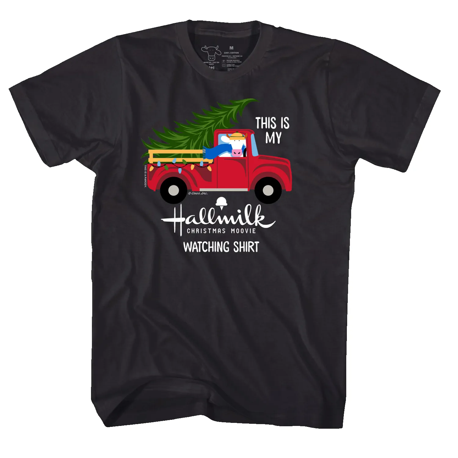 HallMILK Adult/Youth/Kids T sold by Cows product image thumbnail 2