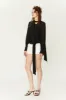 Halle Romantic Blouse in Black sold by PANN