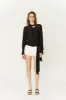 Halle Romantic Blouse in Black sold by PANN