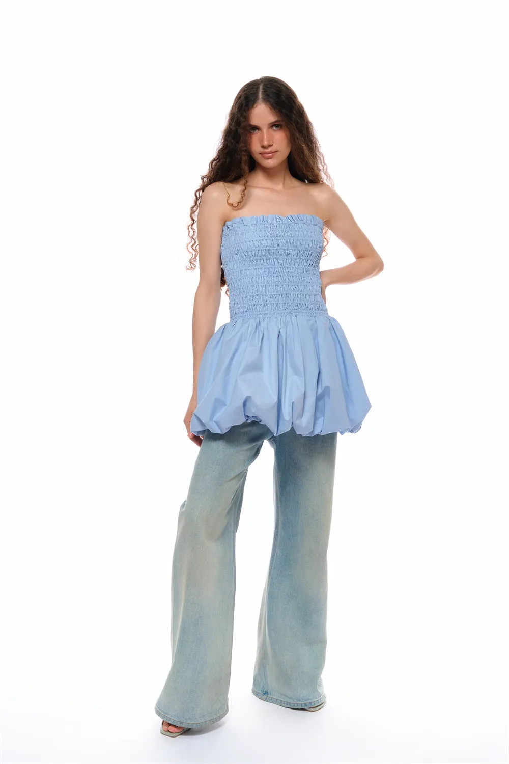 Chloe Straight-Leg Flare Jeans sold by PANN product image thumbnail 2