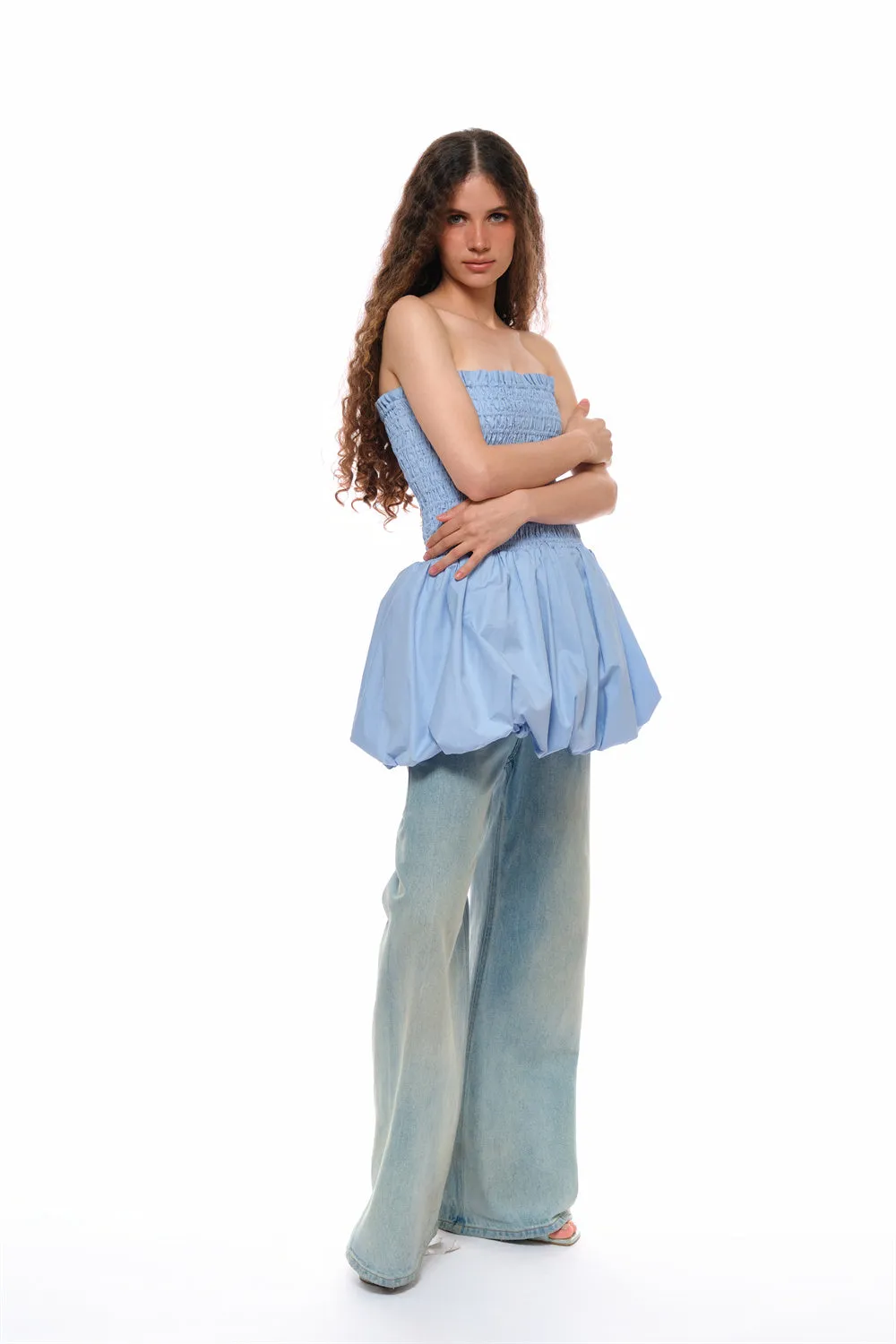 Chloe Straight-Leg Flare Jeans sold by PANN product image thumbnail 4