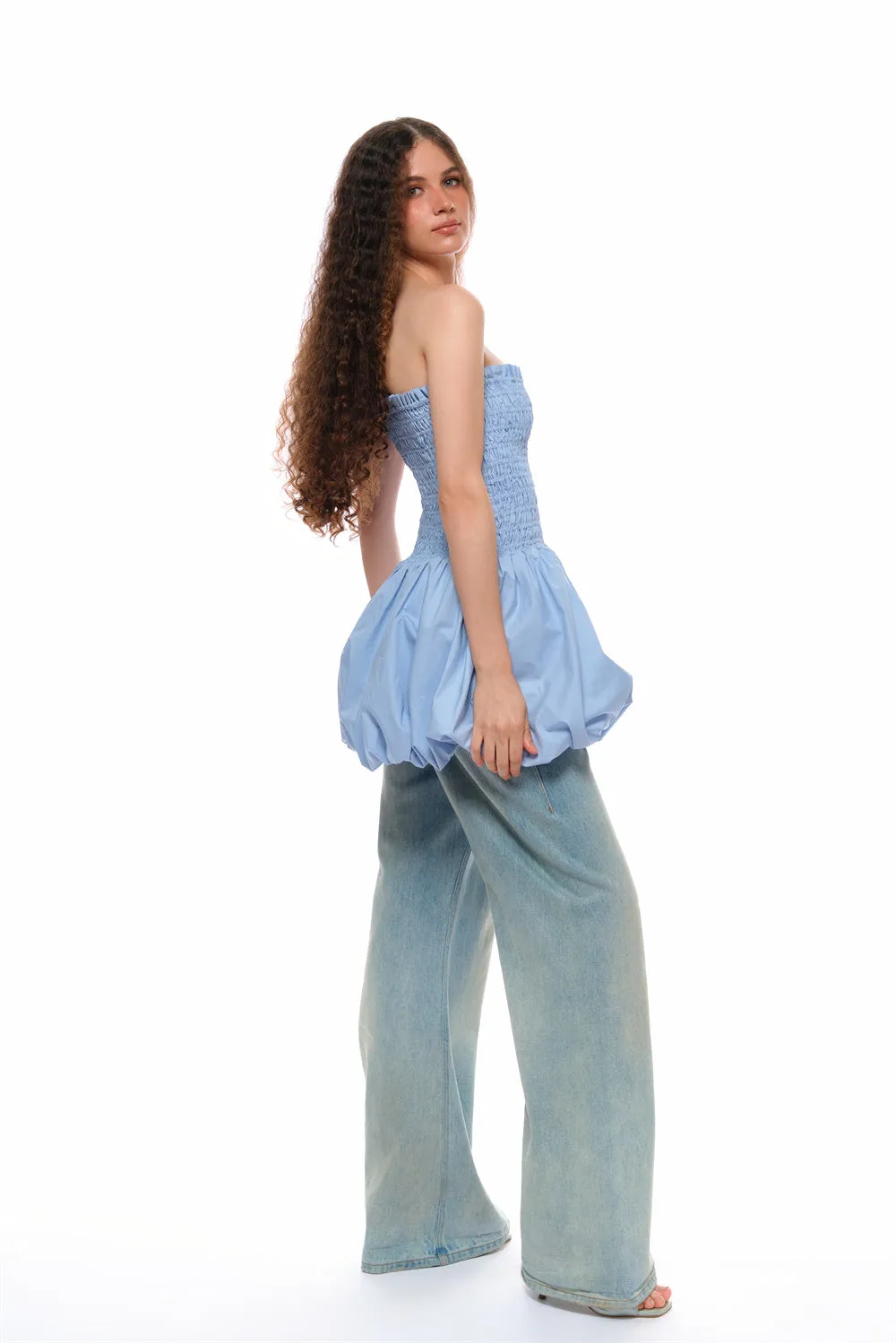 Chloe Straight-Leg Flare Jeans sold by PANN product image thumbnail 3