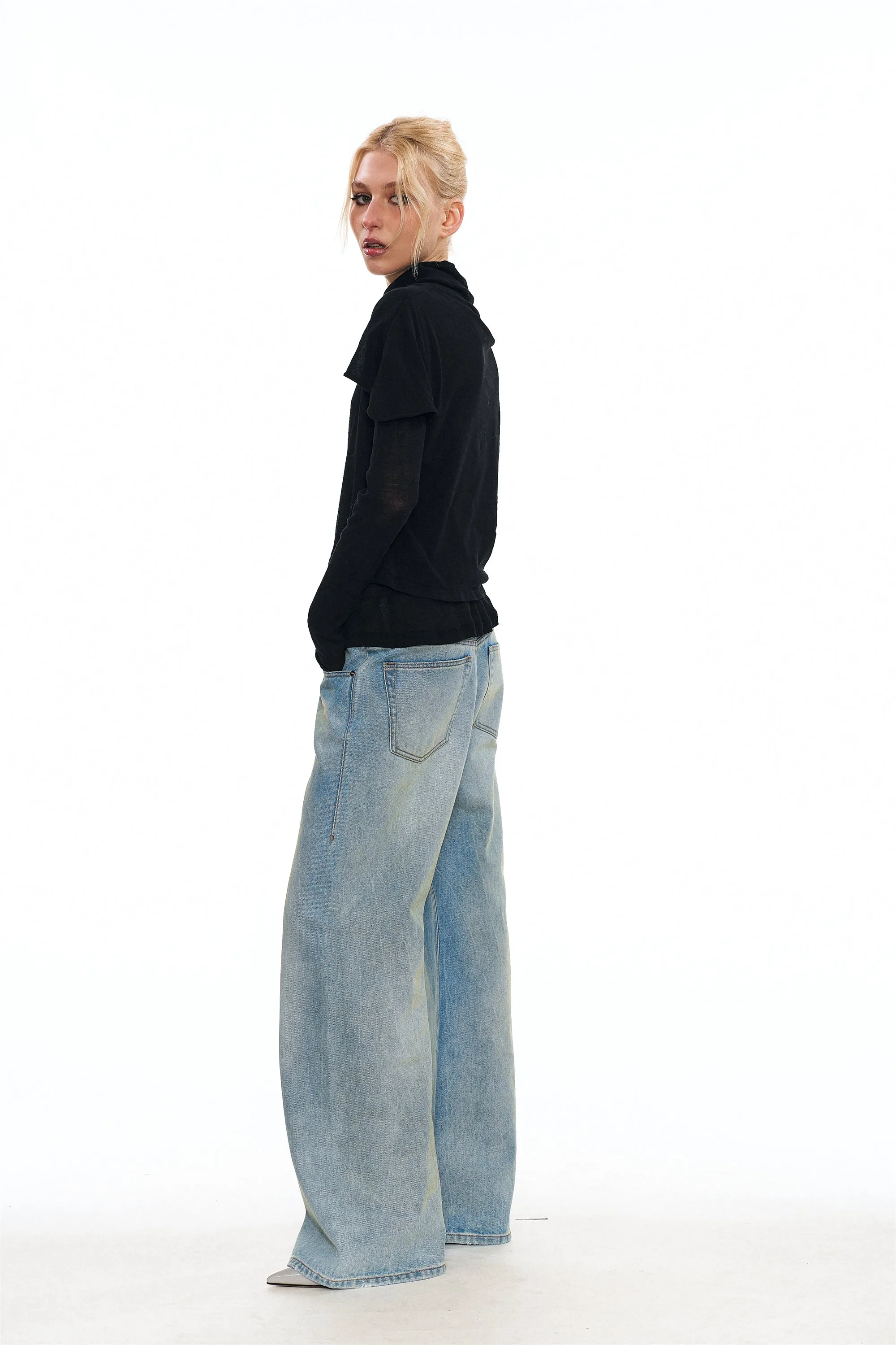 Anya Two-Piece Top in Black sold by PANN product image thumbnail 4