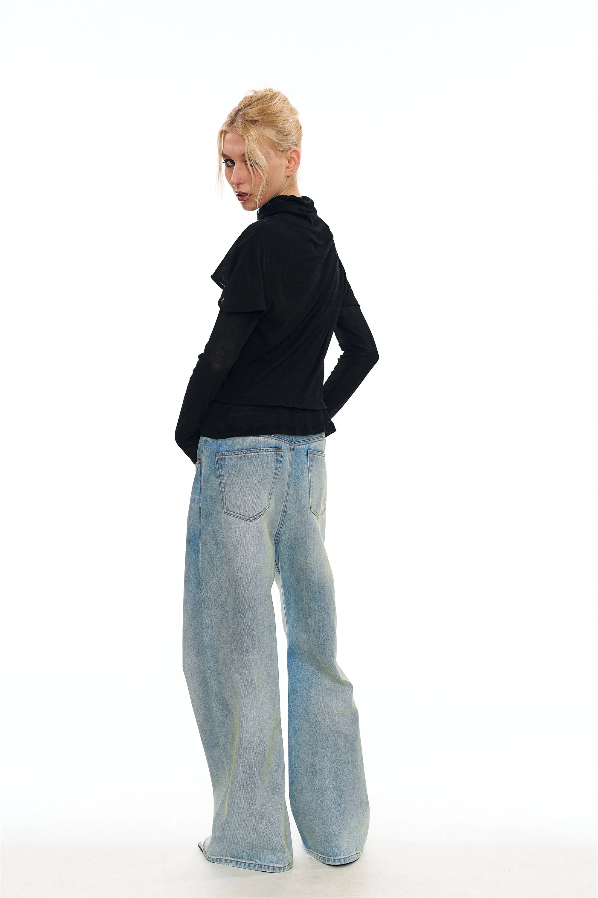 Anya Two-Piece Top in Black sold by PANN product image thumbnail 3