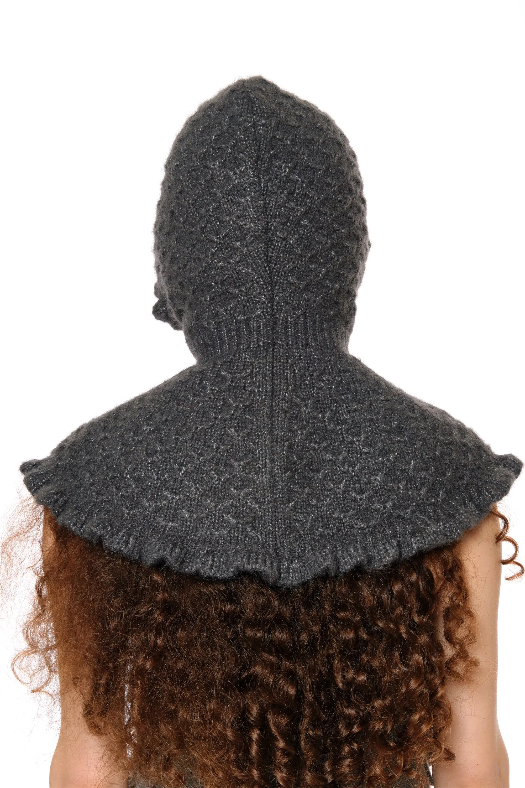 Sage Balaclava Hat in Gray sold by PANN product image thumbnail 5