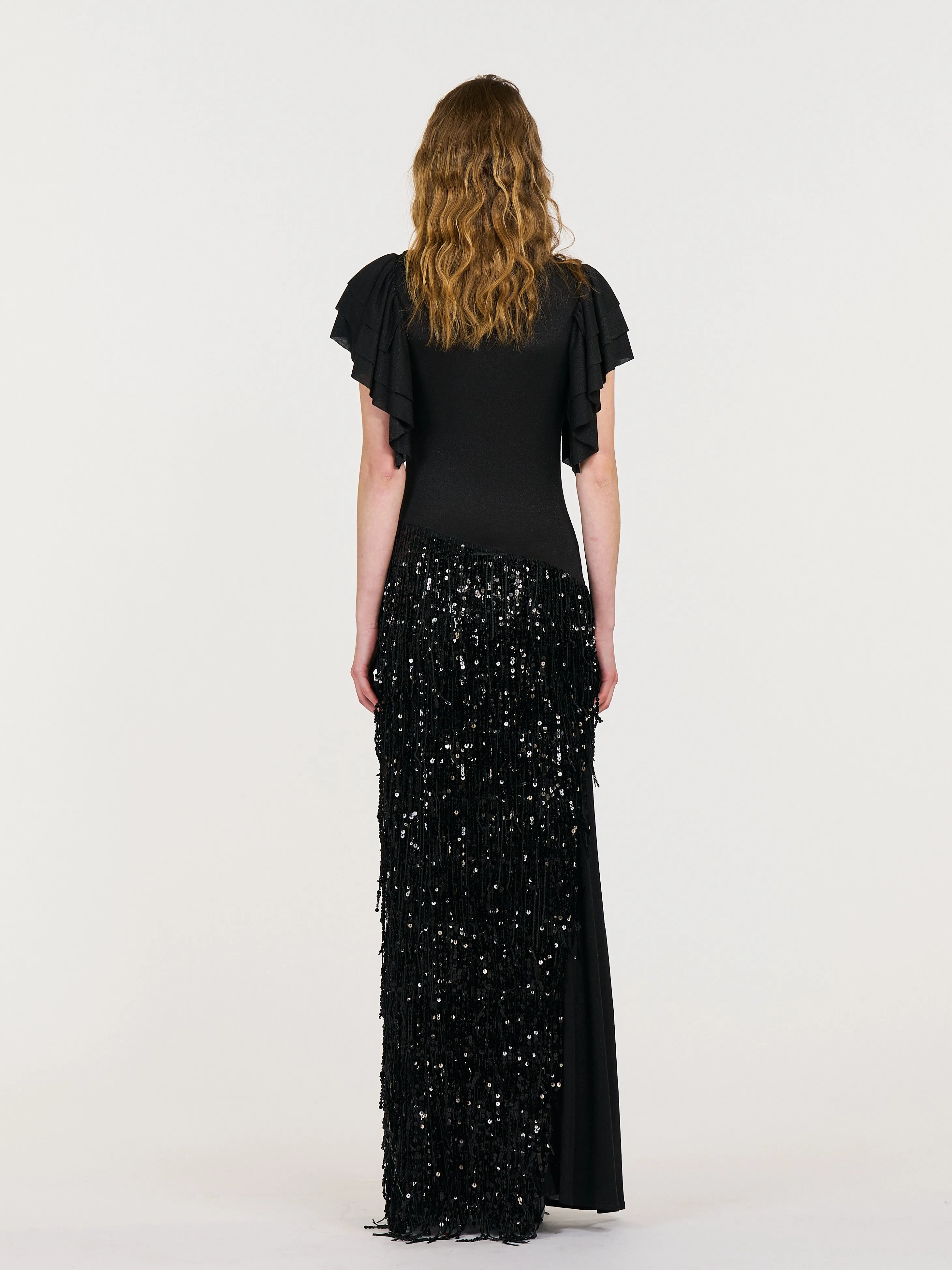 Holy Tassel Sequin Dress sold by PANN product image thumbnail 4