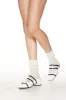 Melanie Lace-up Flats in White sold by PANN