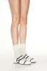Melanie Lace-up Flats in White sold by PANN
