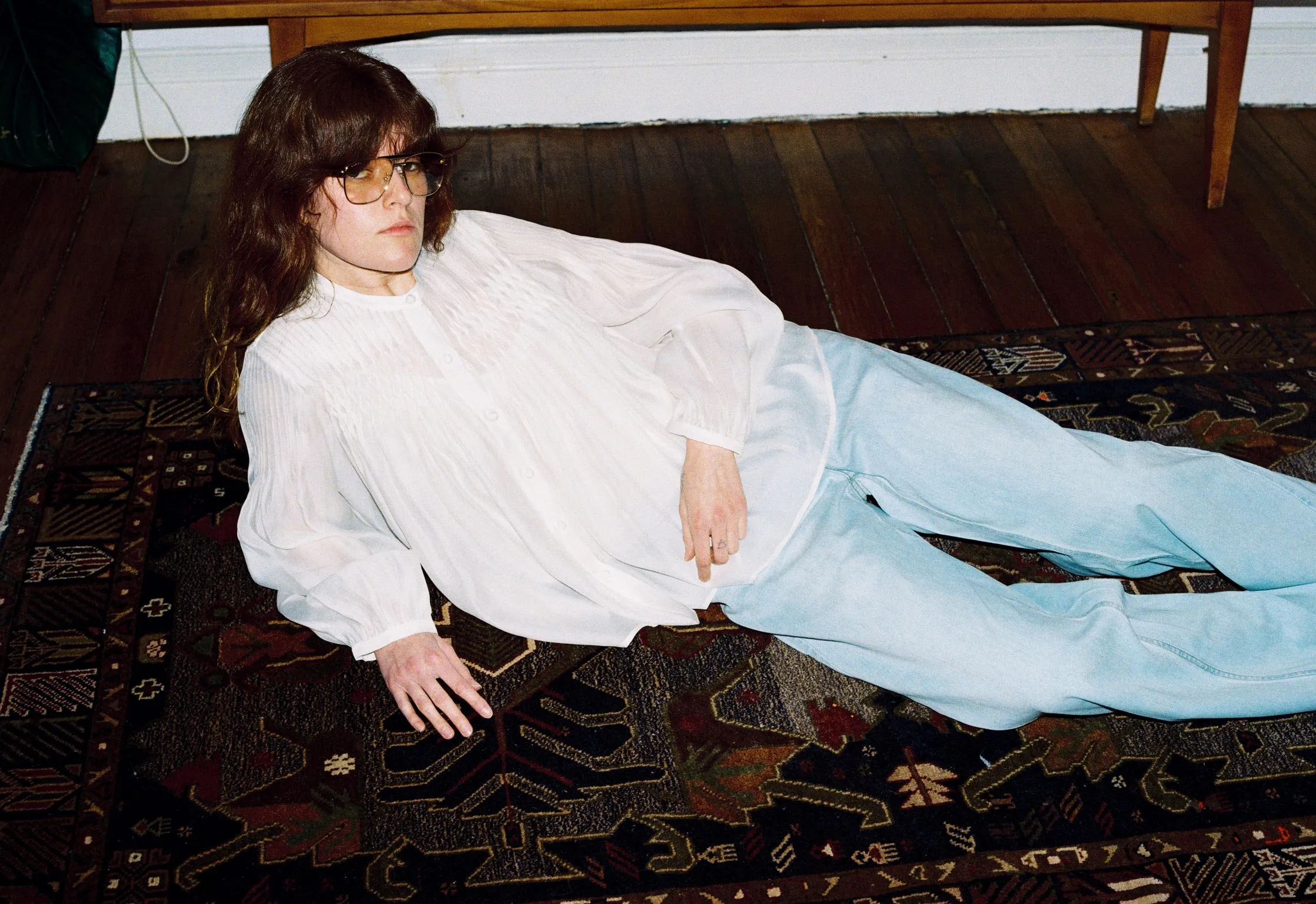 Claire Pleated Bohemian Blouse sold by PANN product image thumbnail 3