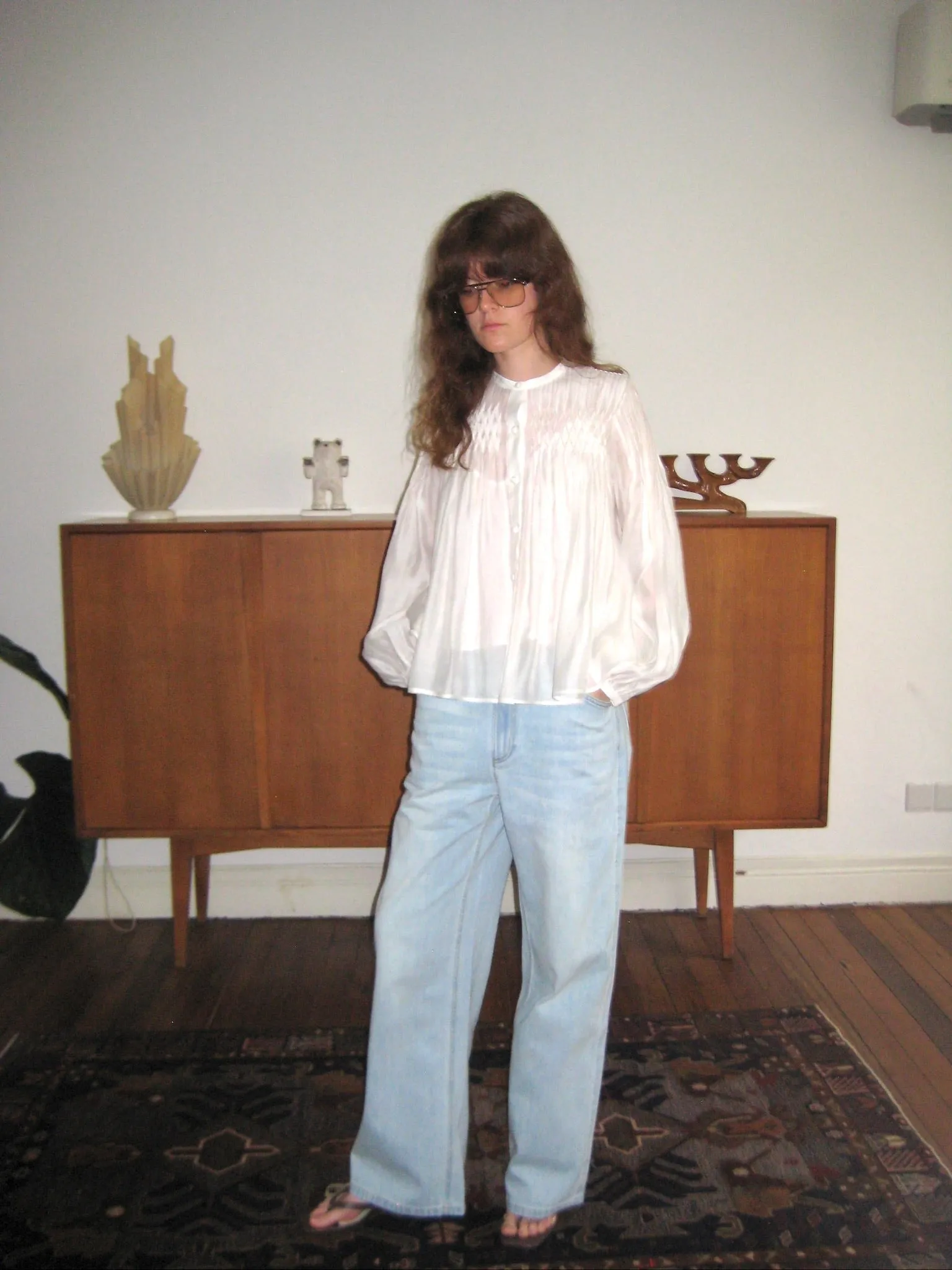 Claire Pleated Bohemian Blouse sold by PANN product image thumbnail 2