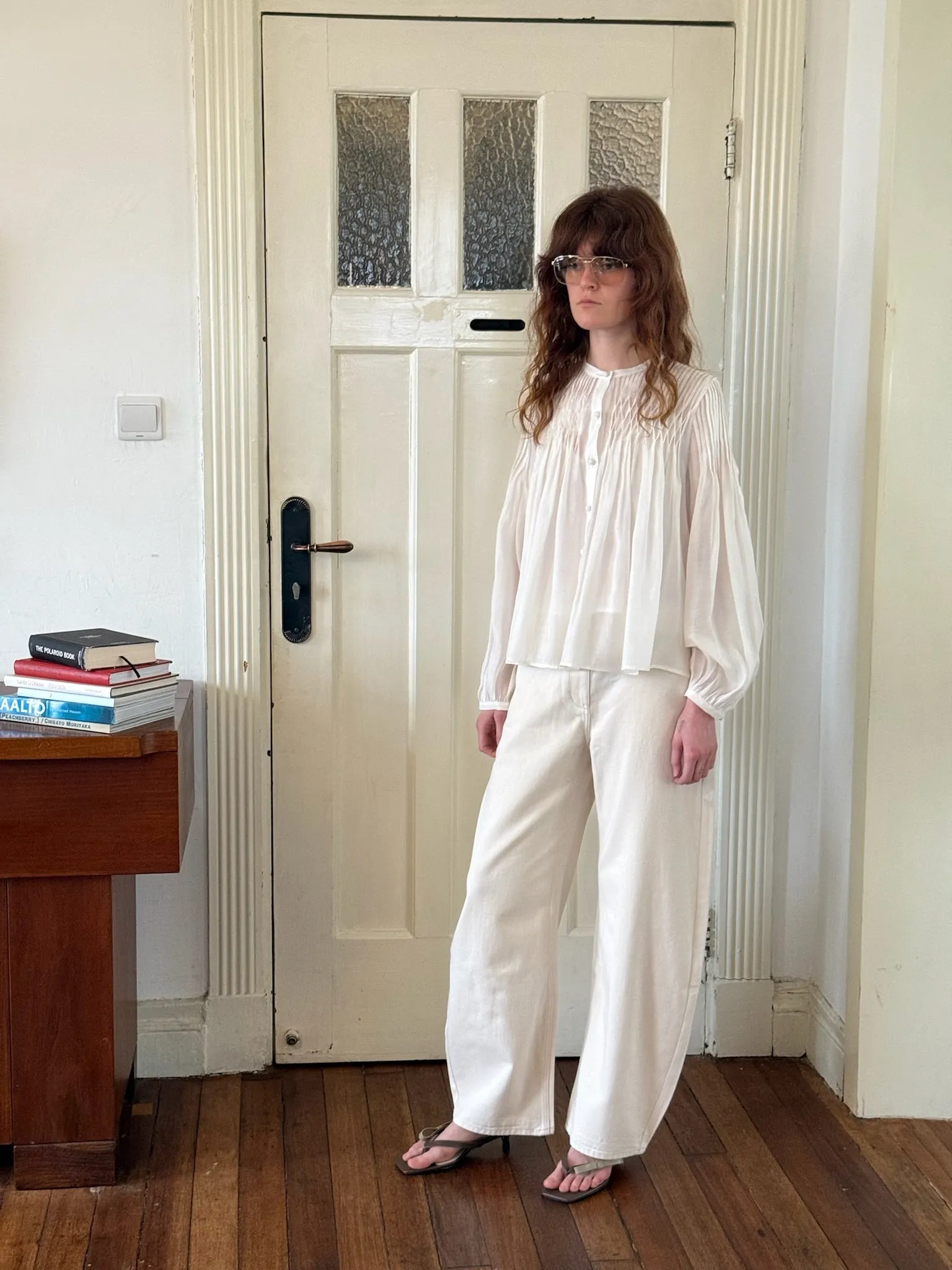 Claire Pleated Bohemian Blouse sold by PANN product image thumbnail 4