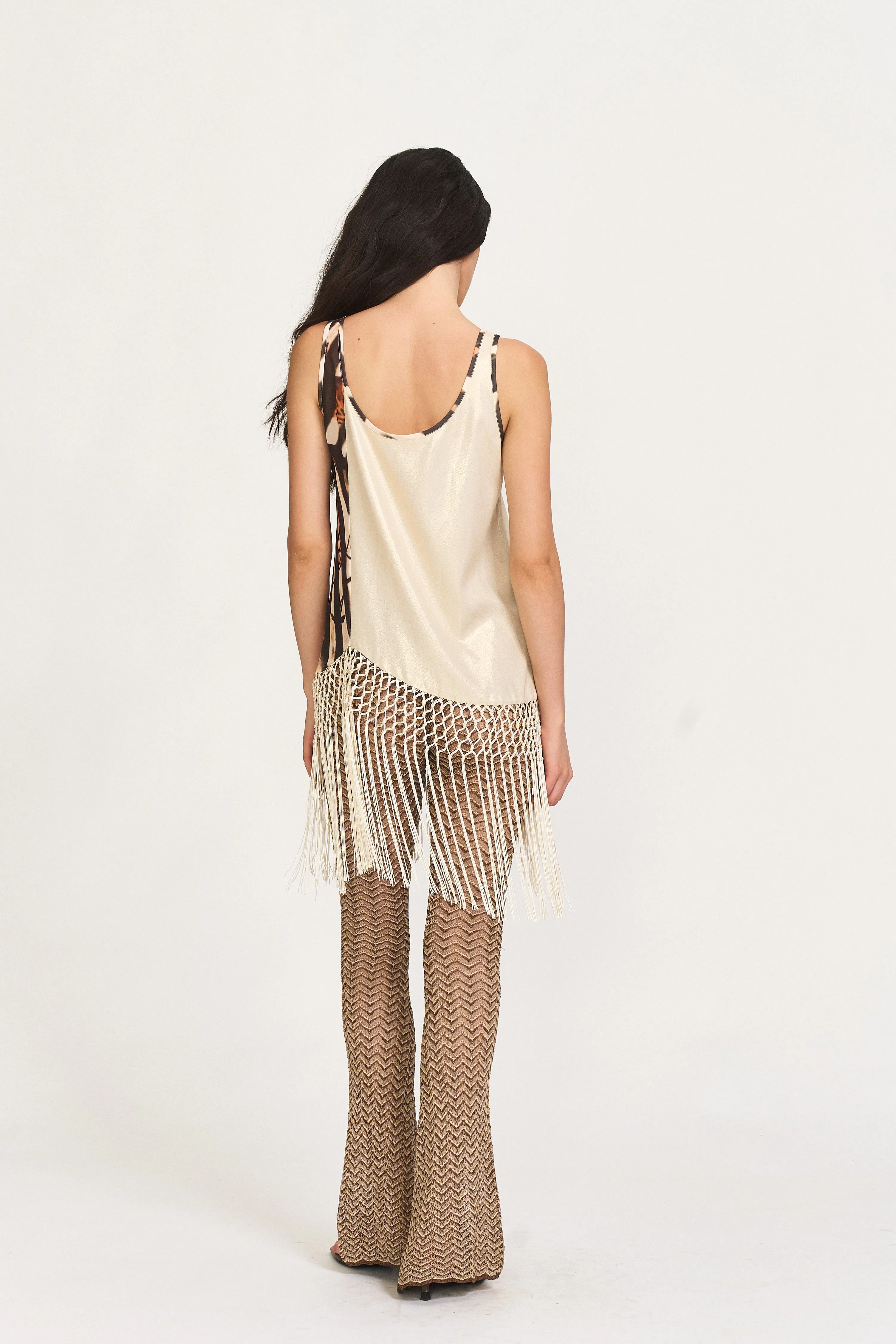 Effie Knit Hollow-Out Leggings sold by PANN product image thumbnail 4