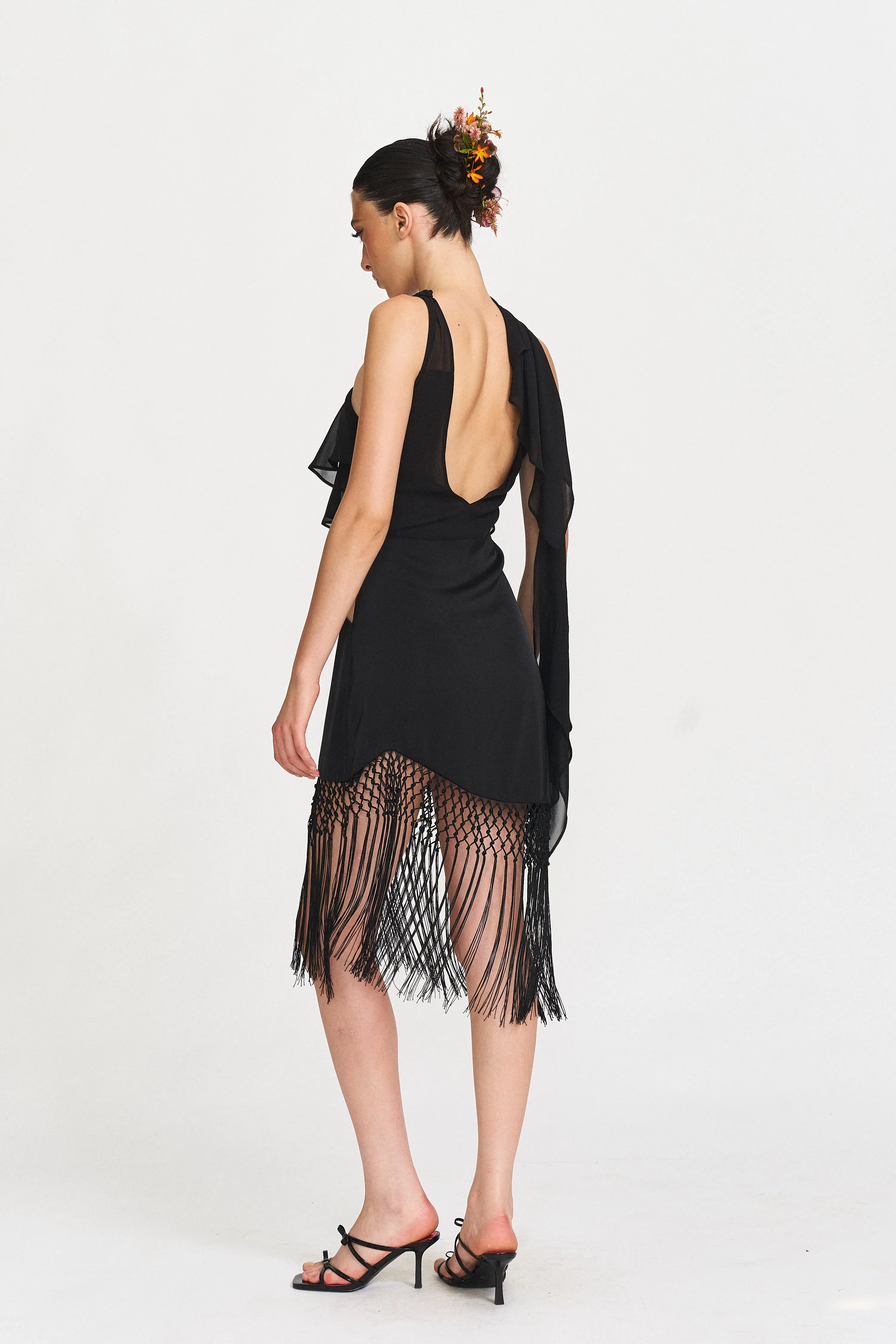 Zola Sexy Fringe Dress sold by PANN product image thumbnail 3