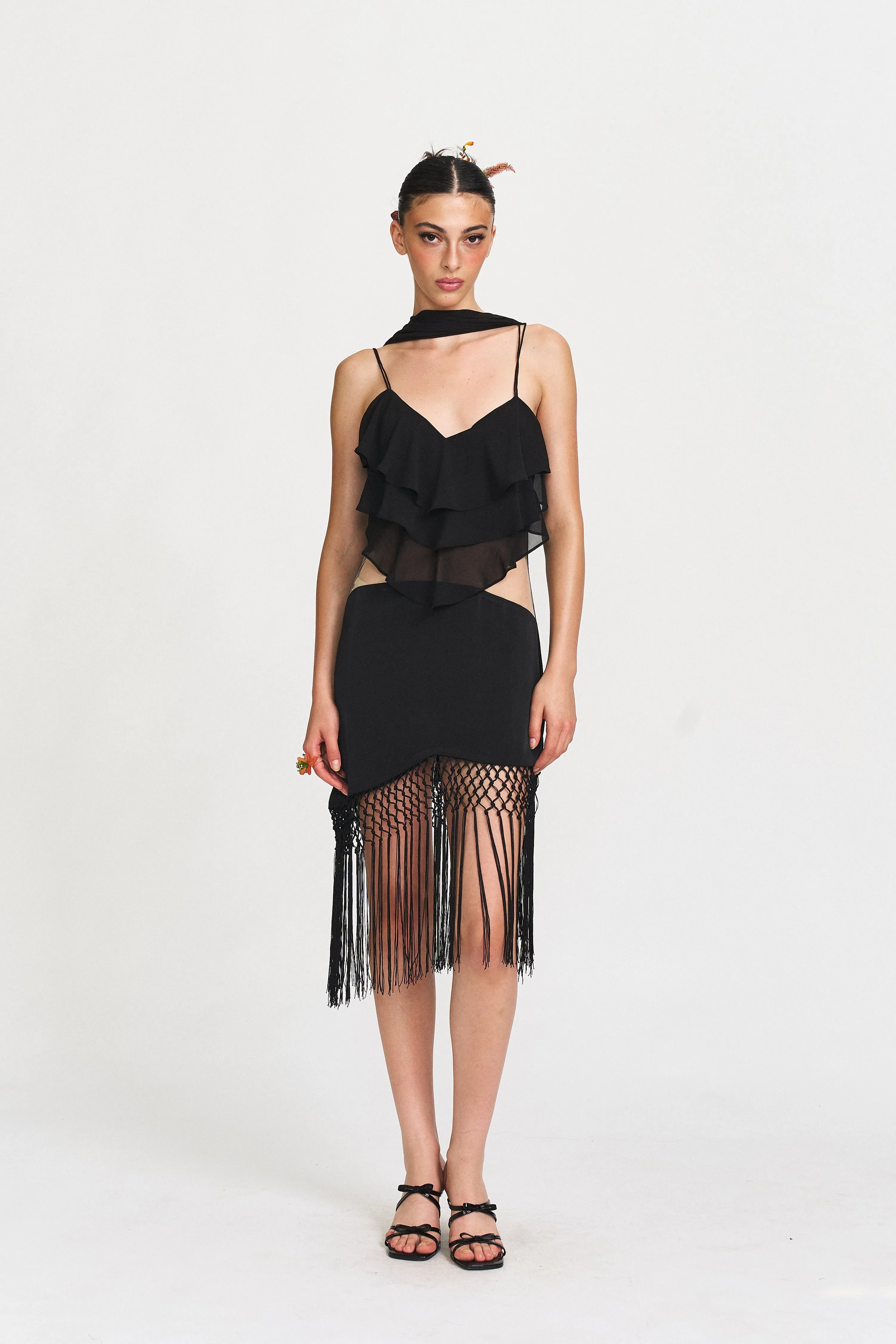 Zola Sexy Fringe Dress sold by PANN