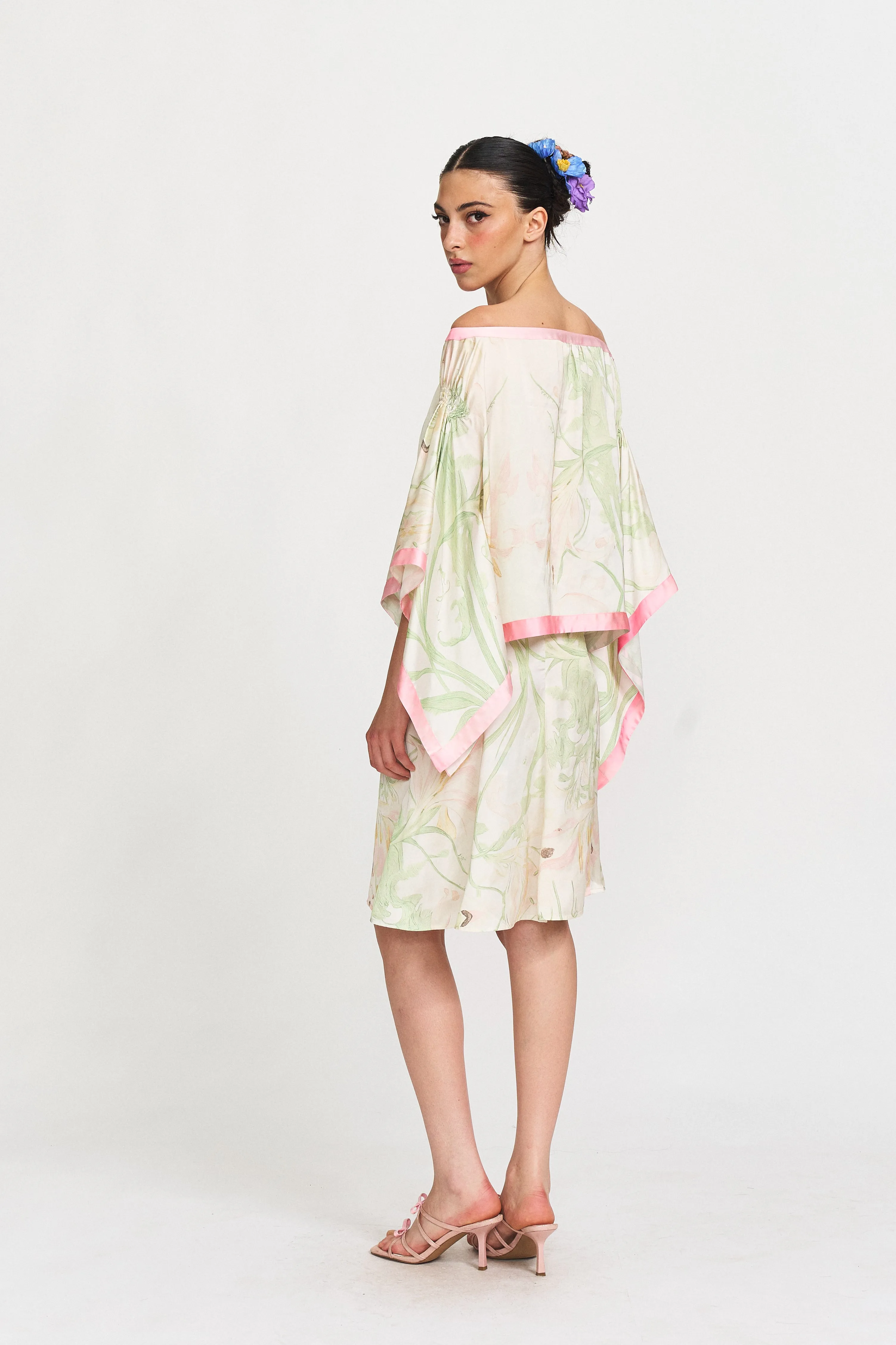 Ava Satin Off-Shoulder Top sold by PANN product image thumbnail 5