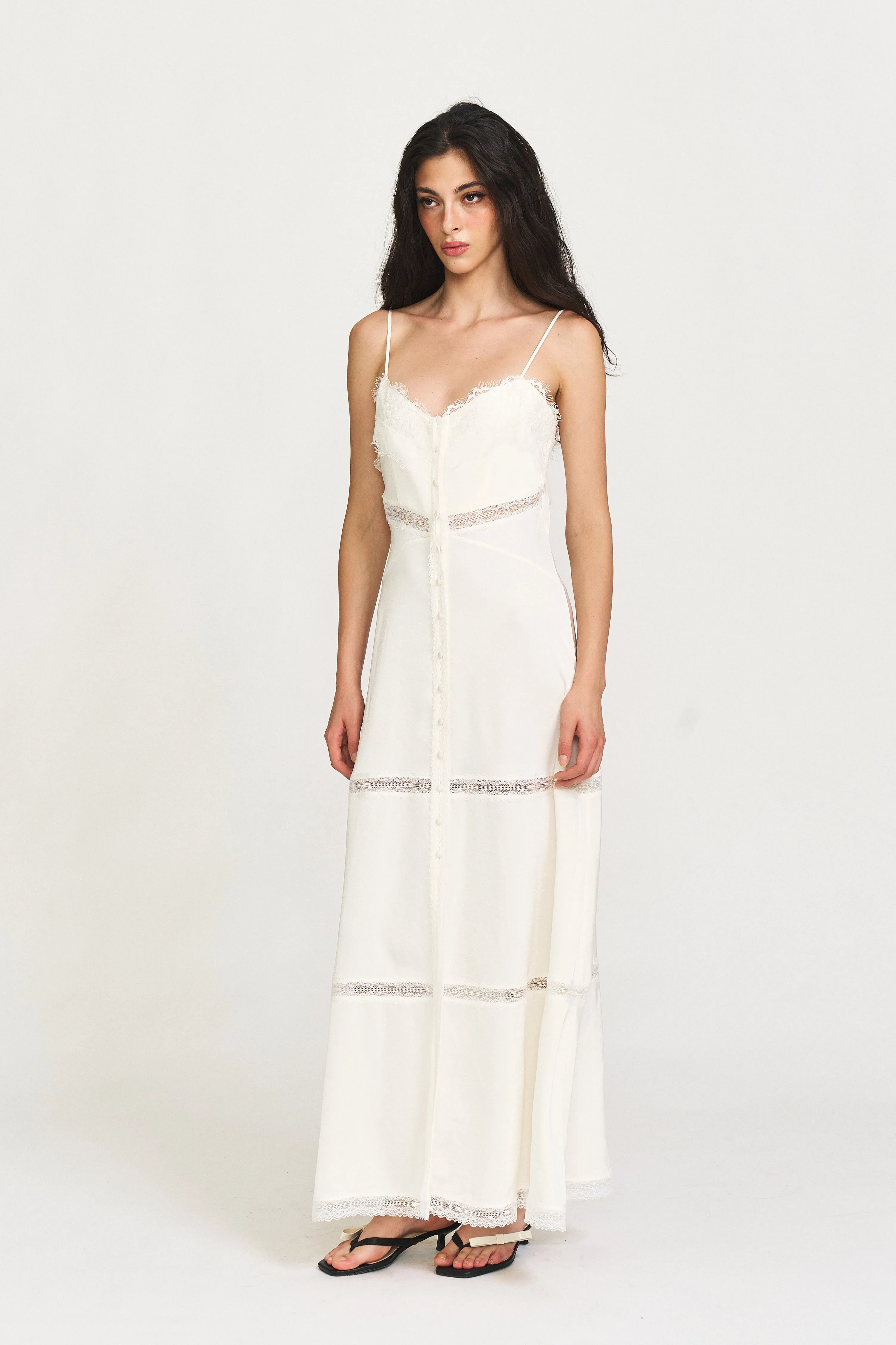 Hollis Lace-Trimmed Dress sold by PANN product image thumbnail 2