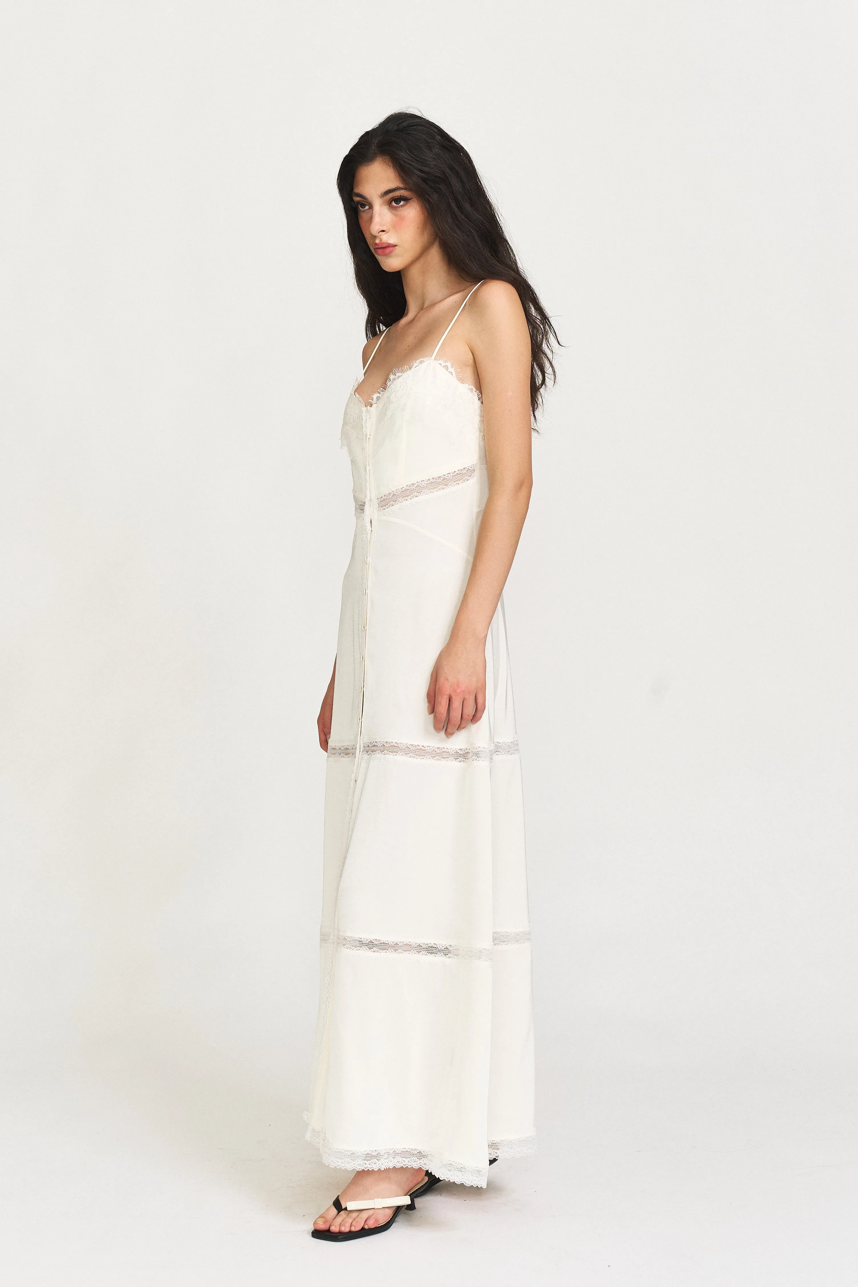 Hollis Lace-Trimmed Dress sold by PANN product image thumbnail 5