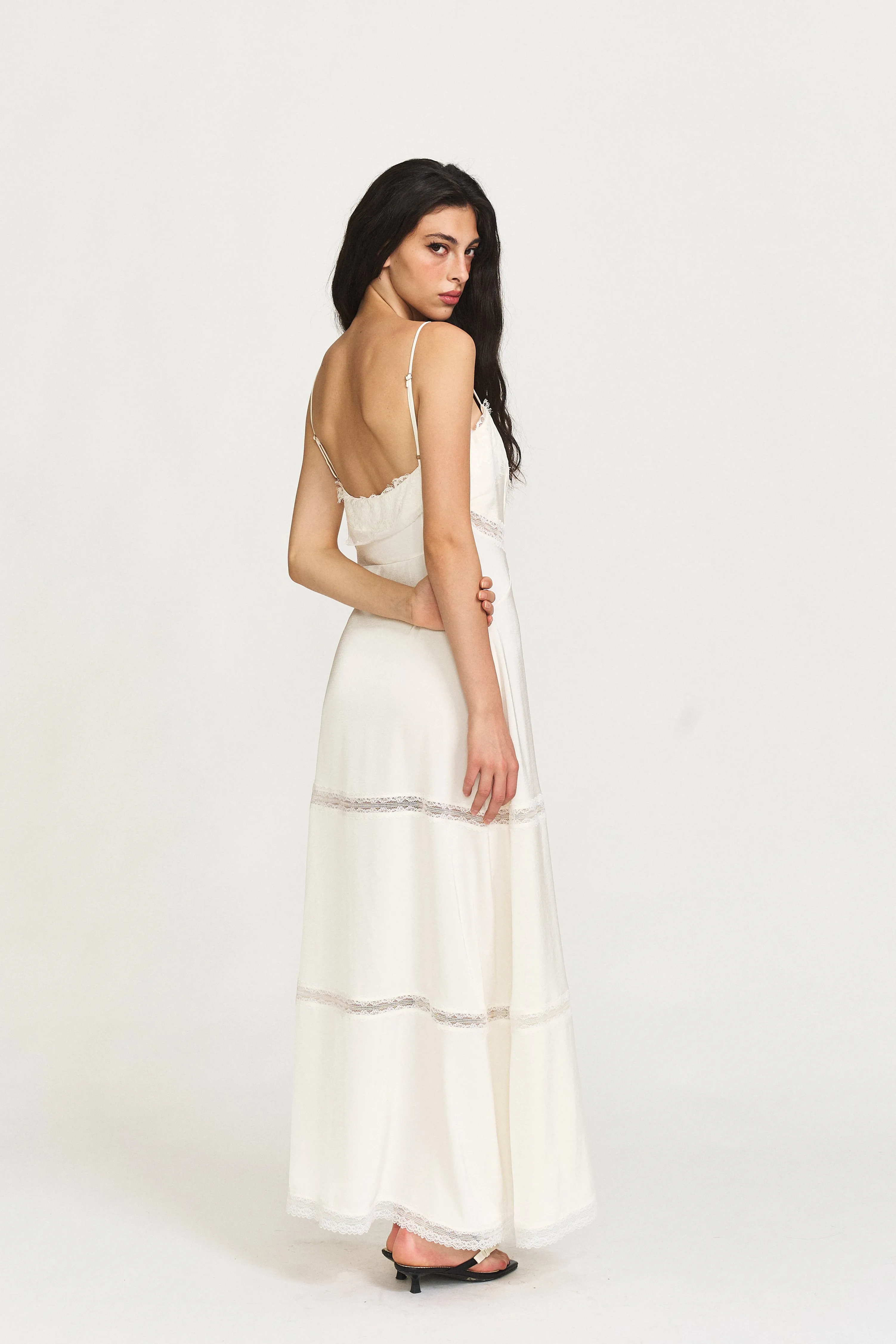 Hollis Lace-Trimmed Dress sold by PANN product image thumbnail 3