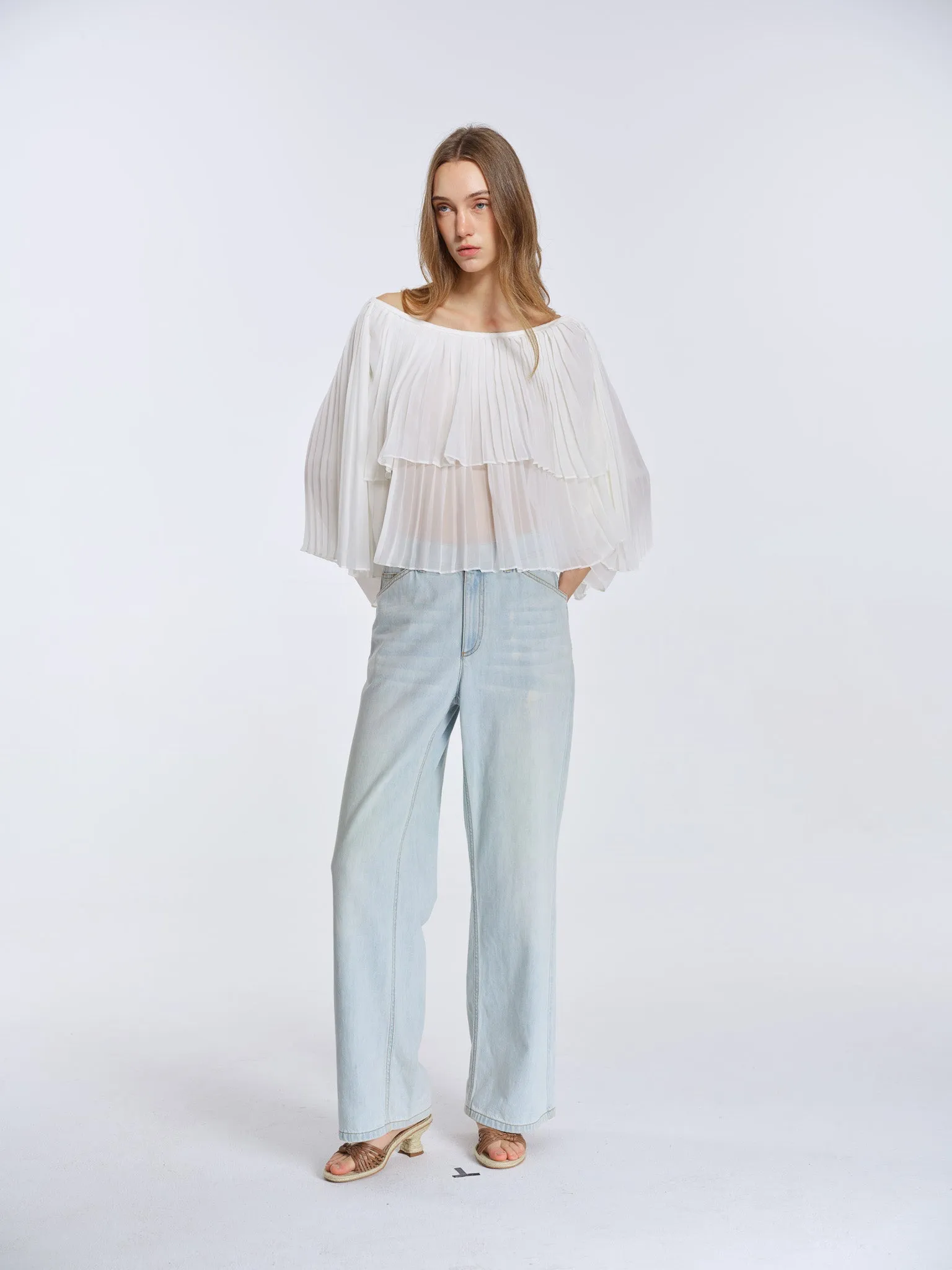 Rae Light Denim Pants sold by PANN product image thumbnail 2