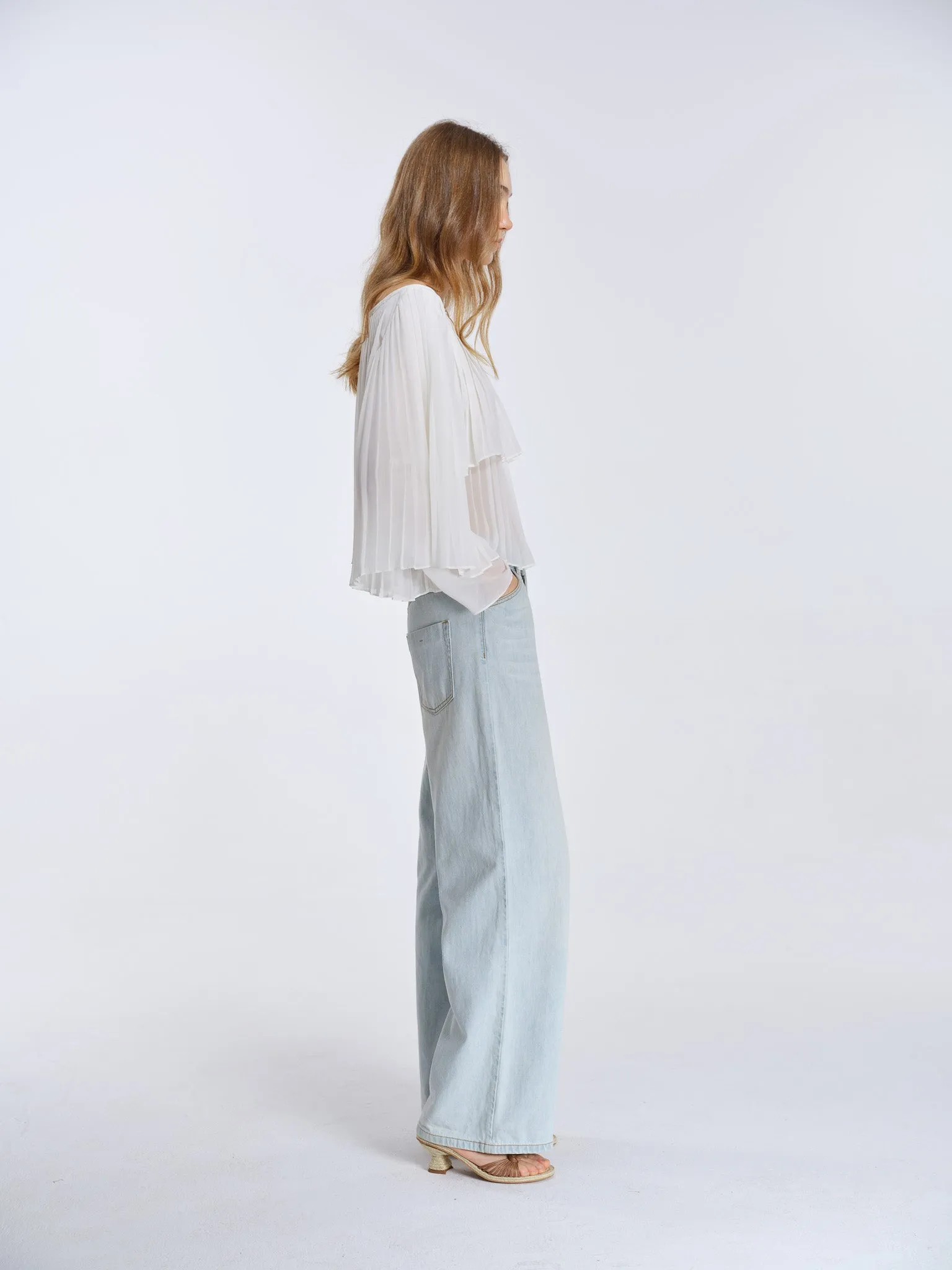 Rae Light Denim Pants sold by PANN product image thumbnail 3