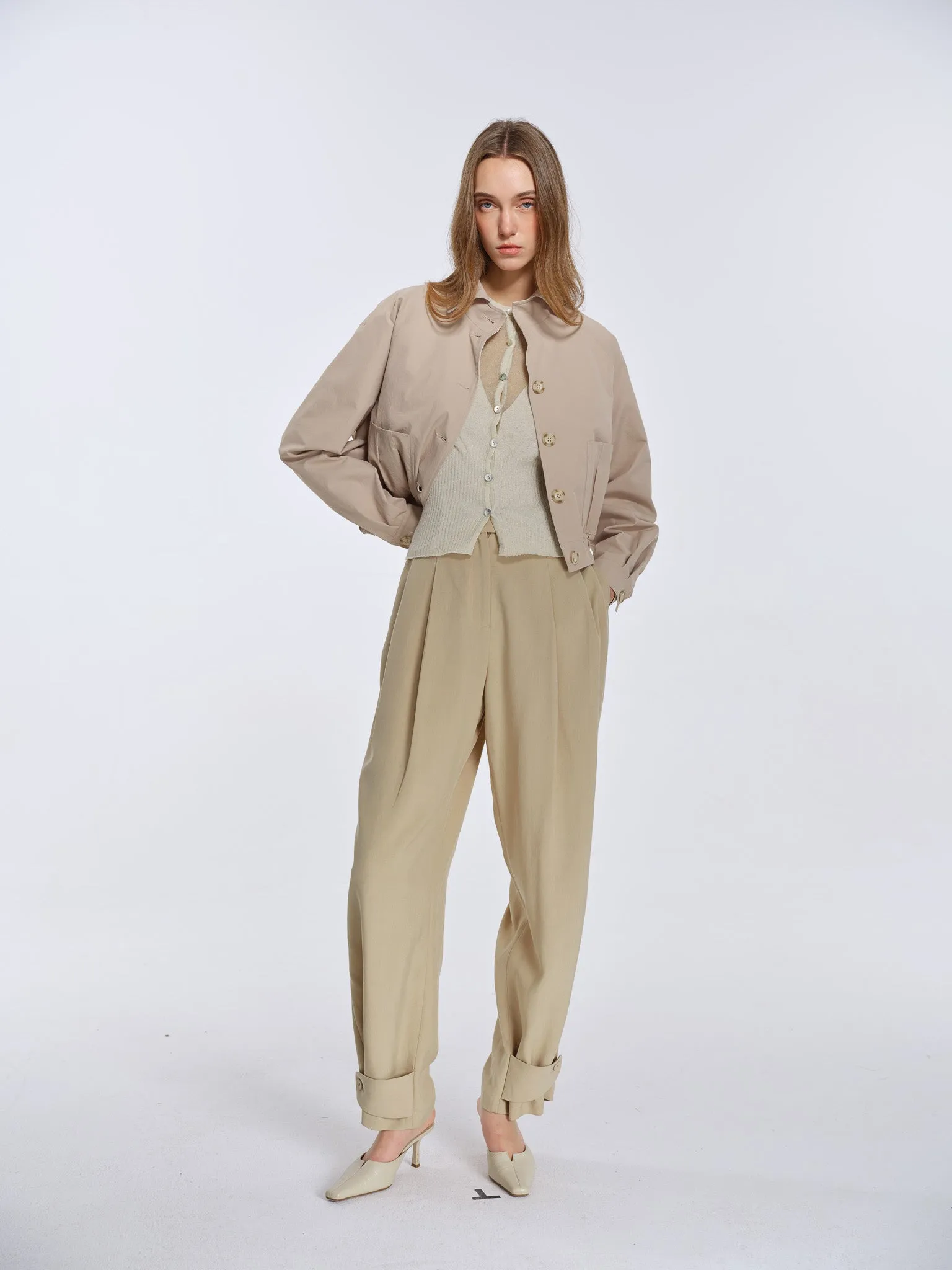 Finn Utility Pants-Sand sold by PANN
