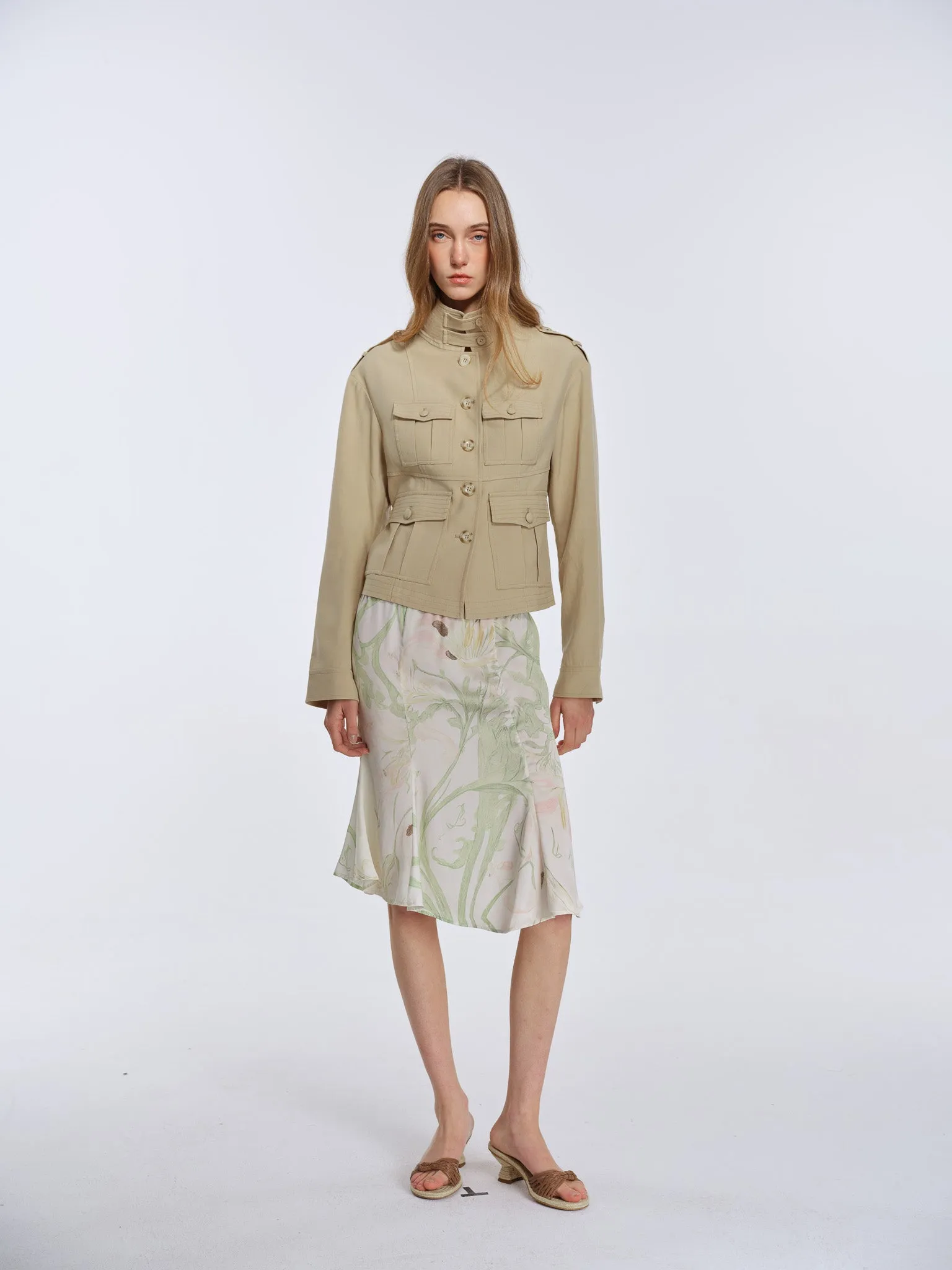 Voyager City Jacket-Sand sold by PANN