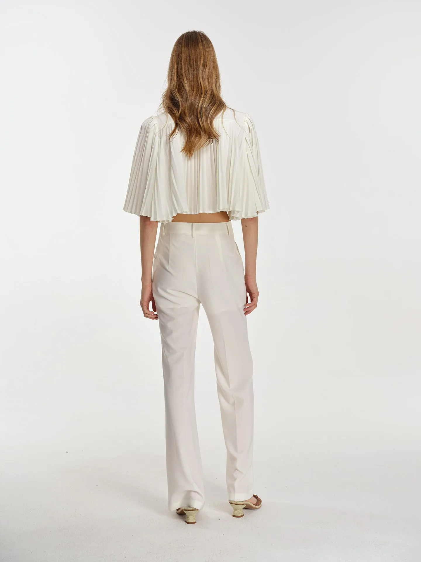 Eve Pleated Cape Top sold by PANN product image thumbnail 4