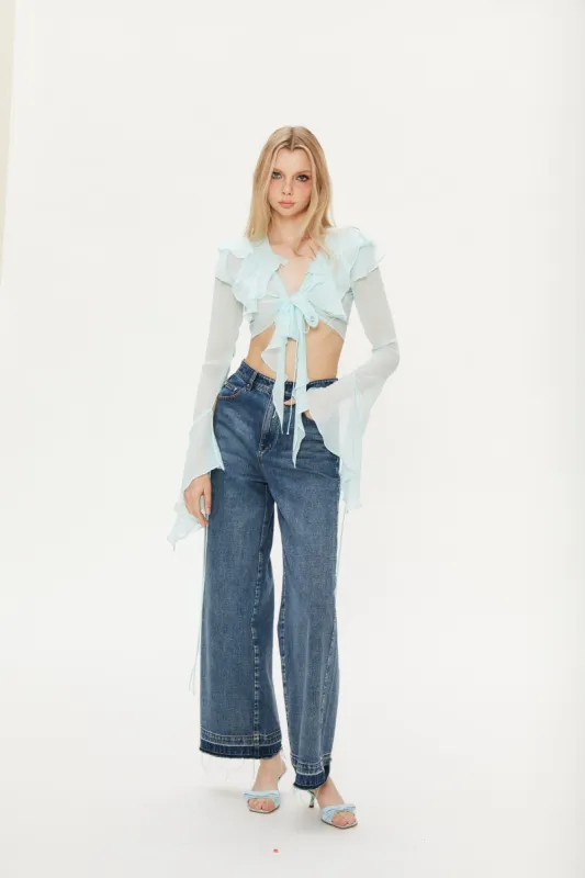 Fiona frayed jeans sold by PANN