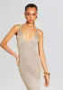 Metallic Knit Dress sold by Retrofete