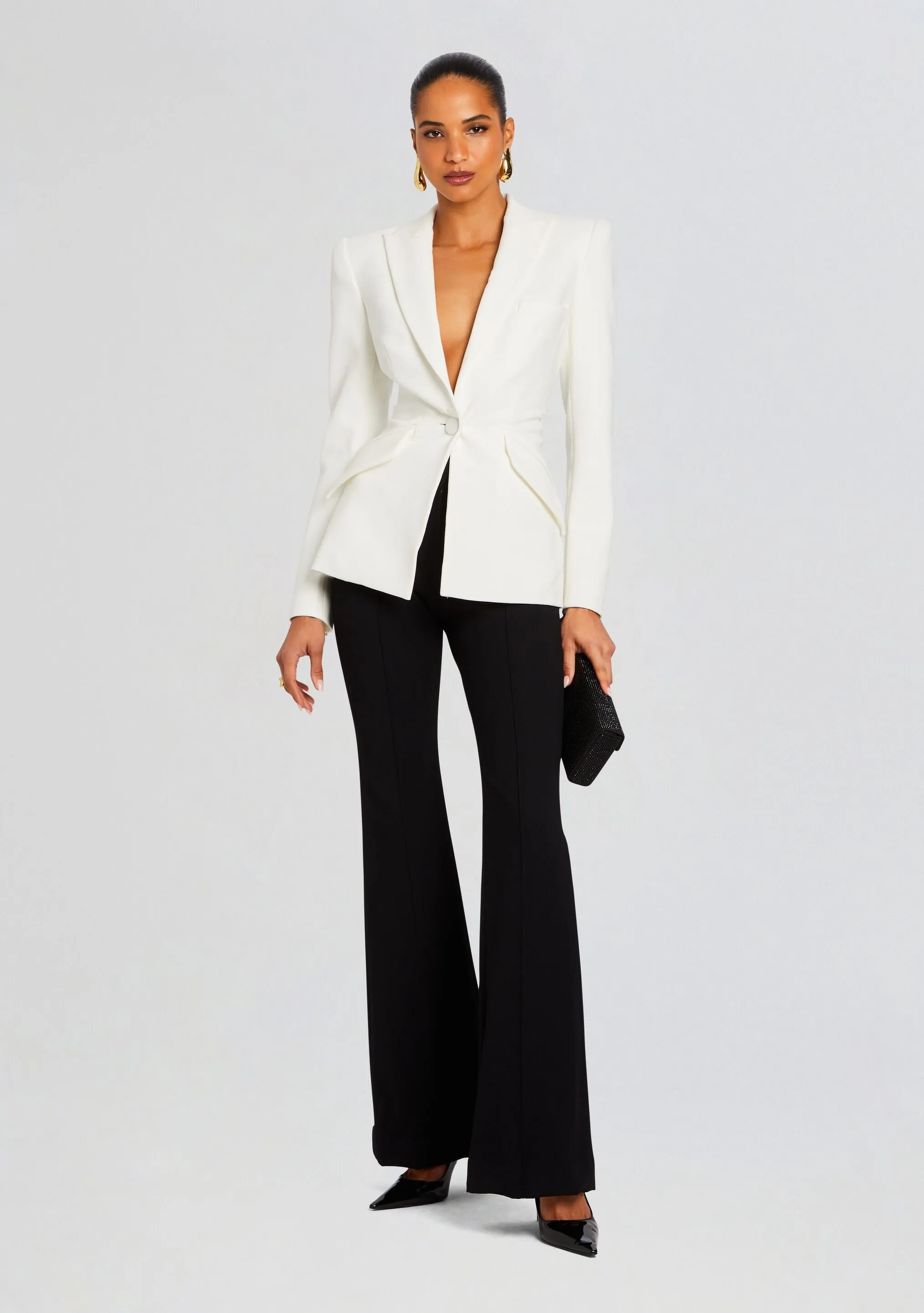 Sloan Structured Blazer With Detachable Bow sold by Retrofete product image thumbnail 5