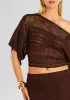 Tahiti Crochet Shirt sold by Retrofete