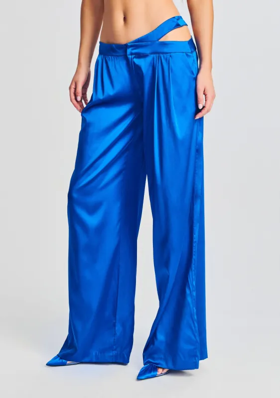 Zarri Silk Pant sold by Retrofete
