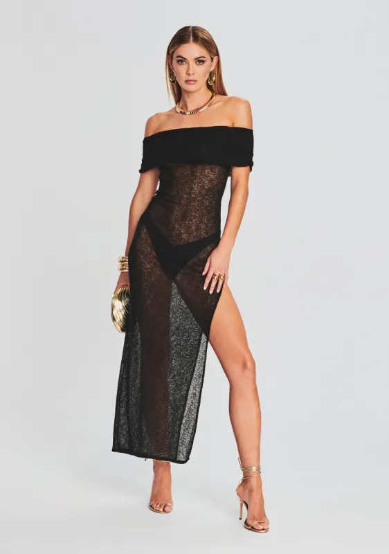 Ava Off Shoulder Dress sold by Retrofete